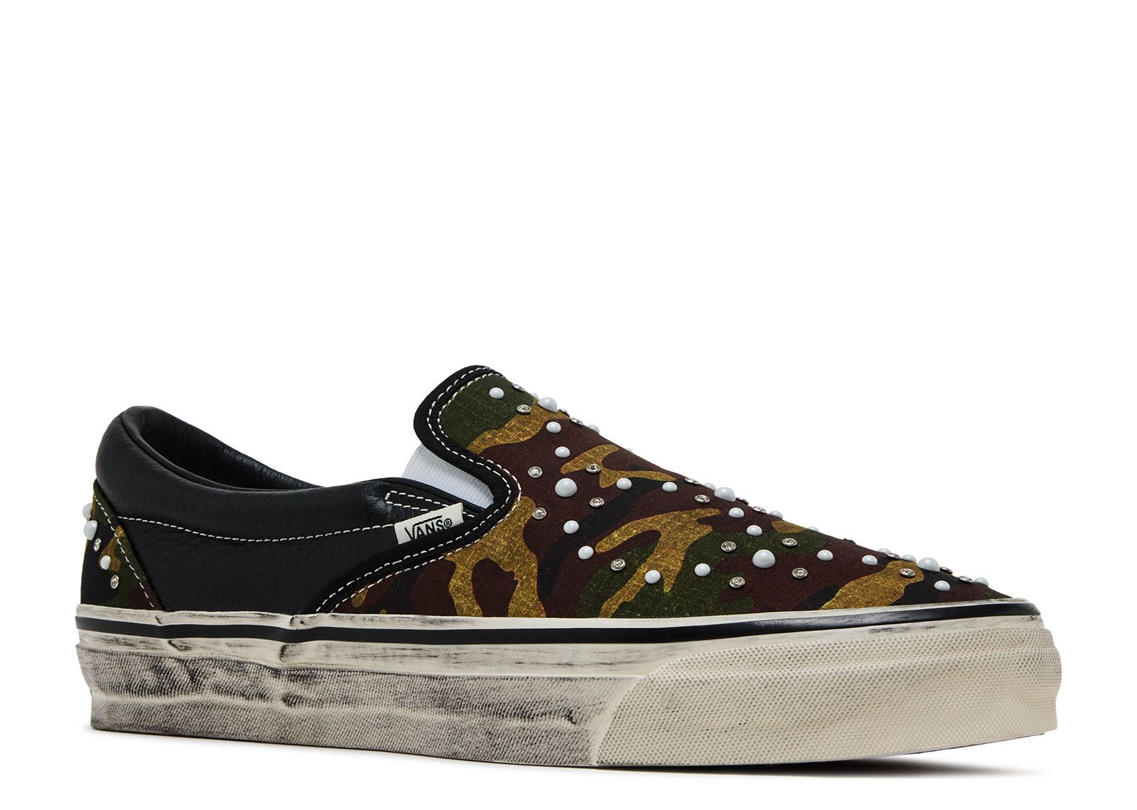 Vans Premium Classic Slip On 'Pearlized Pack Camo Black' - Vans