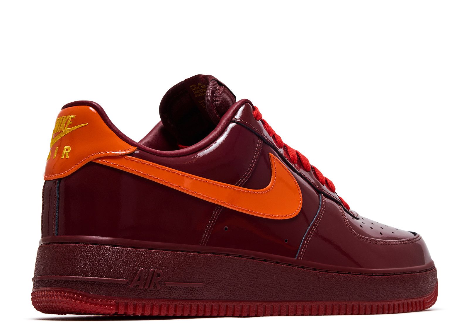 Nike Air Force 1 Low 'Patent Leather Dark Team Red' - Nike Nike Air Force 1 Low 'Patent Leather Dark Team Red' - Nike