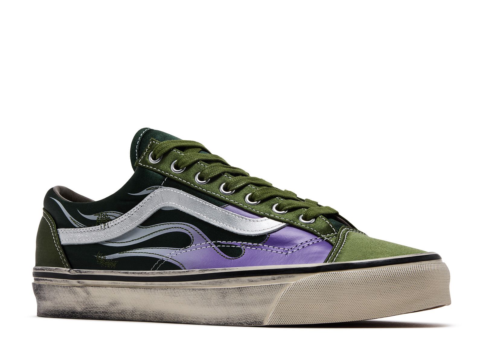 Old Skool 36 LX 'Archive Flame Green' - Vans - VN000D9RGRK - green