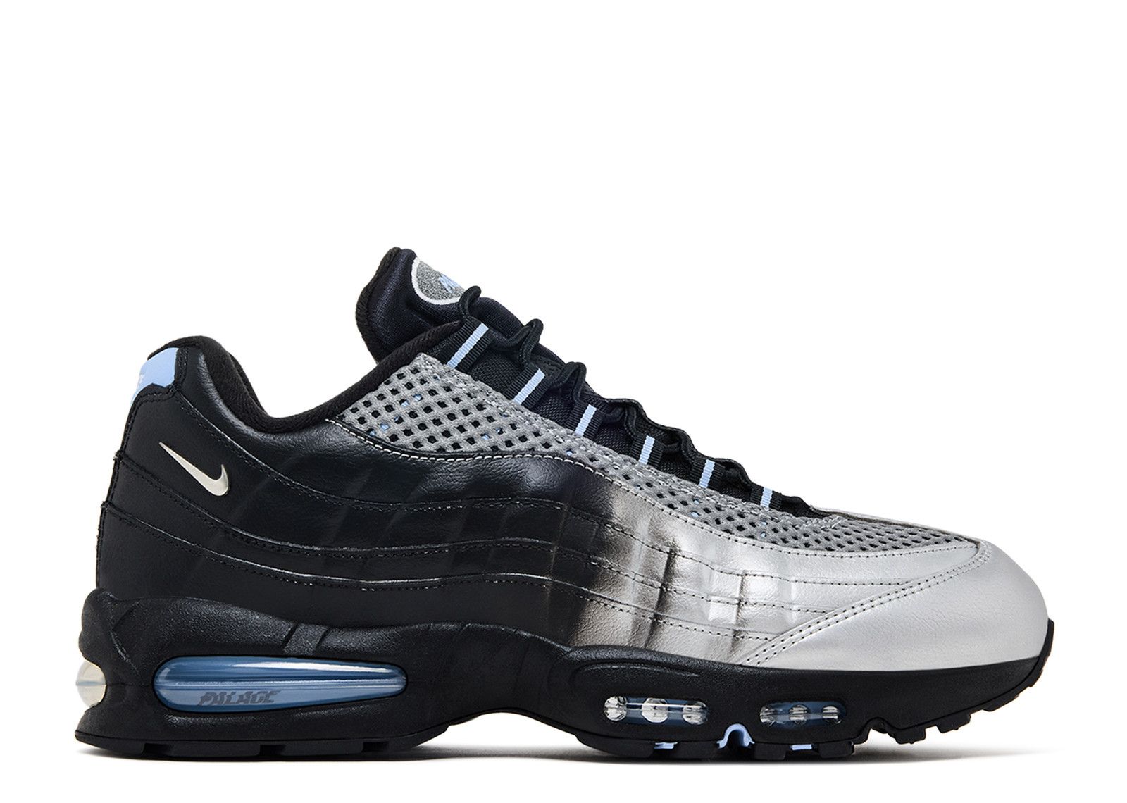 Palace Skateboards × Nike Air Max 95 Big Bubble llic Silver/Aluminum Palace X Nike Air Max 95 'Big Bubble Metallic Silver' - Nike