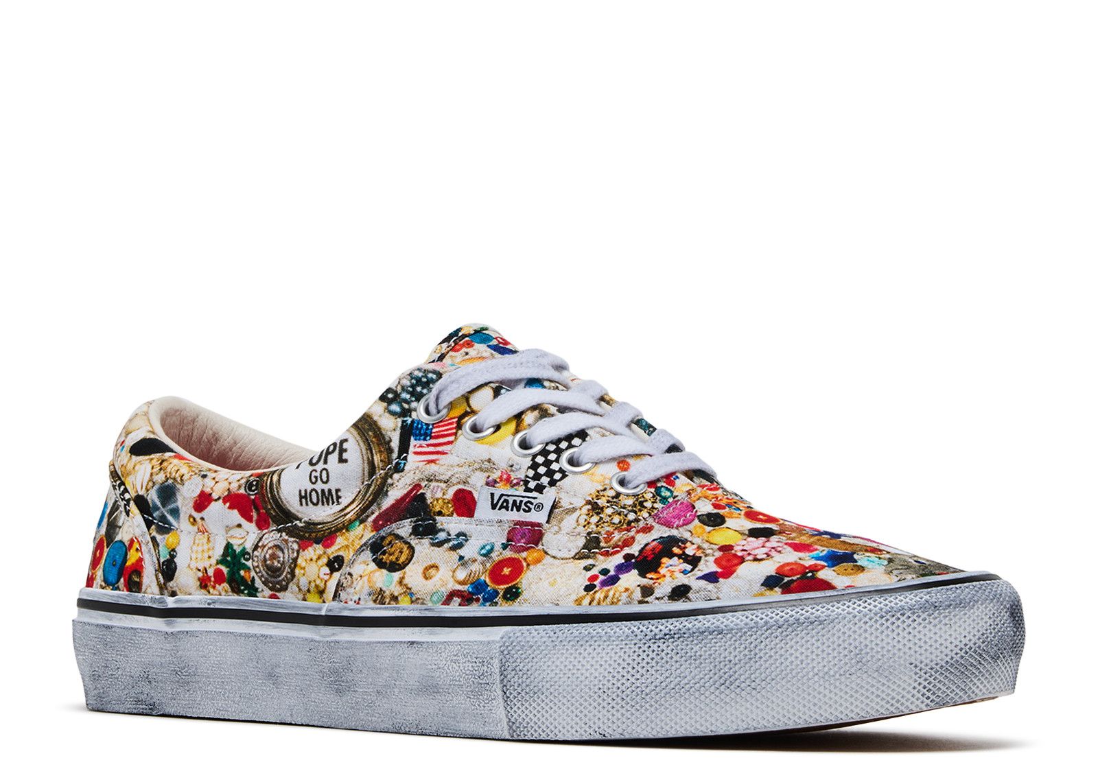 Supreme X Mike Kelley X Era 'White' - Vans - VN00110ANTR - white