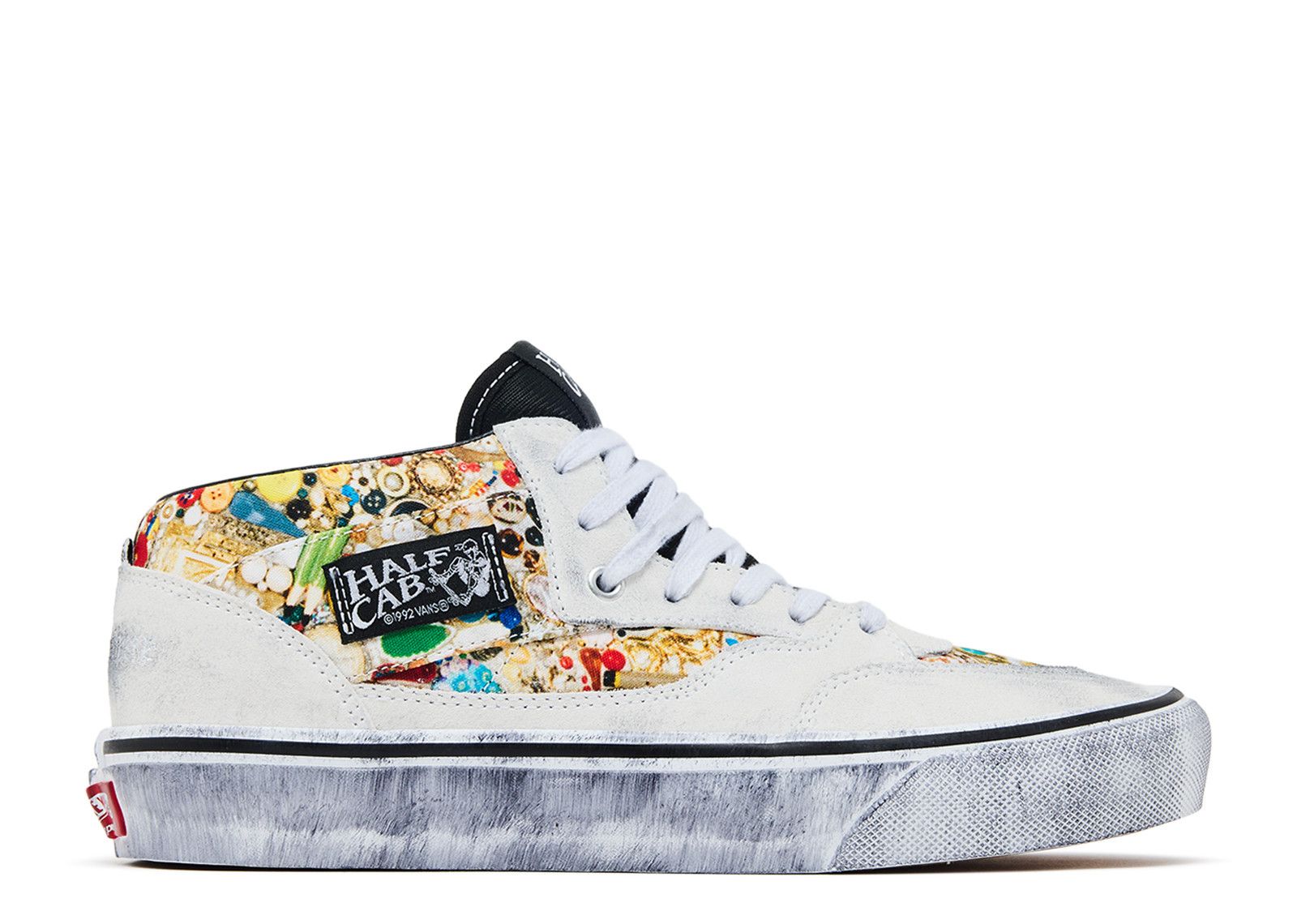 Supreme X Mike Kelley X Half Cab 'White' - Vans - VN00112HNTR