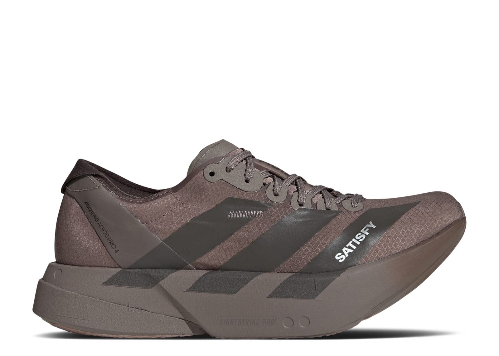 SATISFY X Adizero Adios Pro 4 'Earth Brown' - Adidas - KH8442