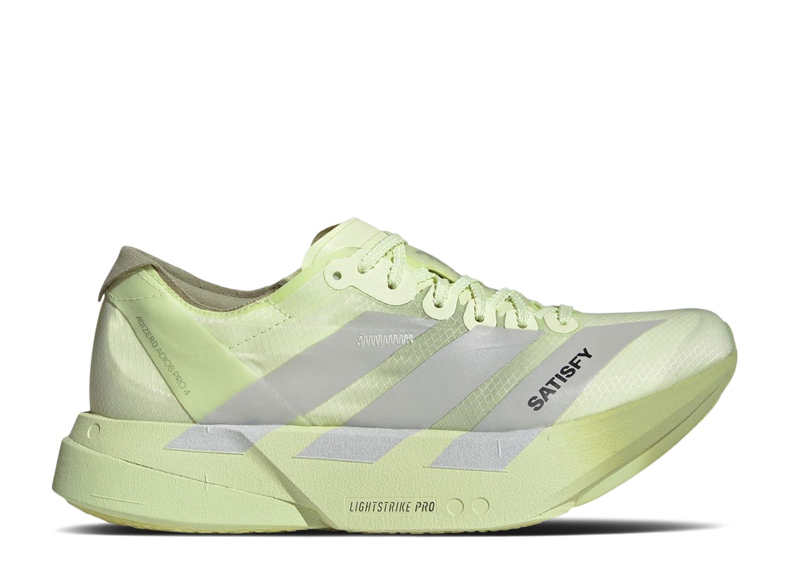 SATISFY X Adizero Adios Pro 4 'Tent Green' - Adidas - KH8441