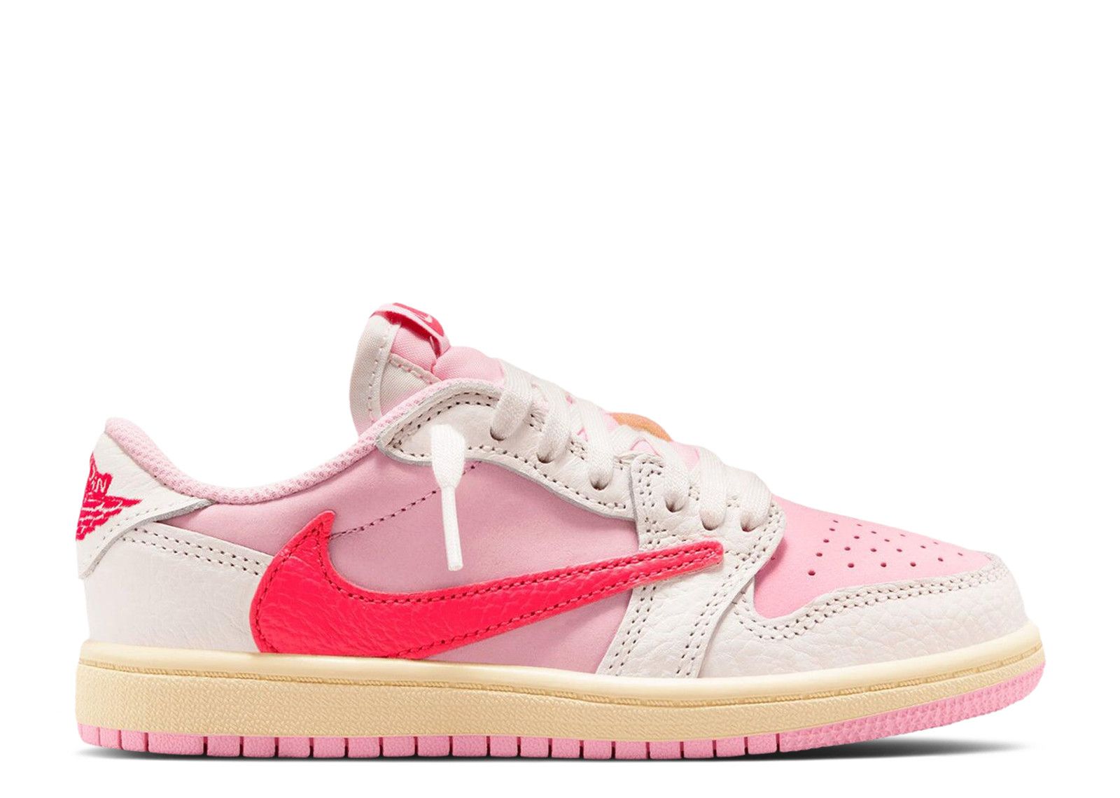 Travis Scott X Jordan 1 Retro Low OG PS 'Sail Tropical Pink' - Air