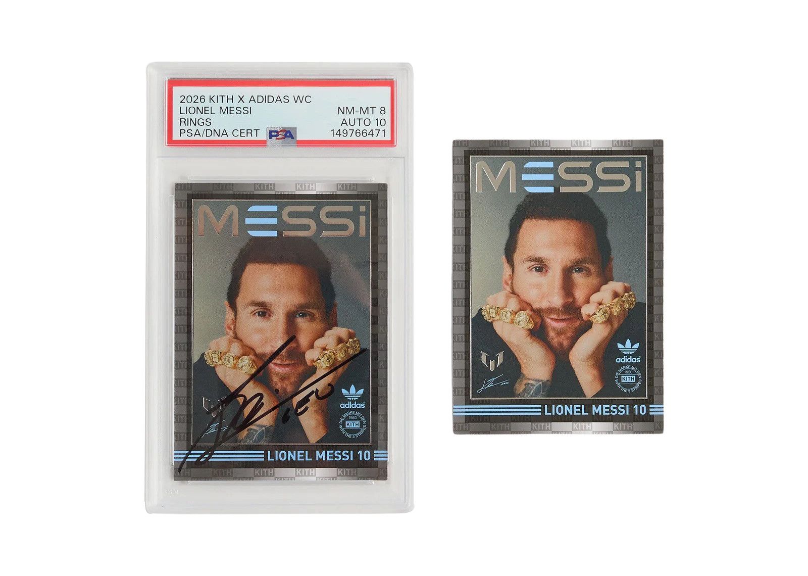 Kith X Messi X F50 Megaride 'Legend Ink Clear Blue Silver' With