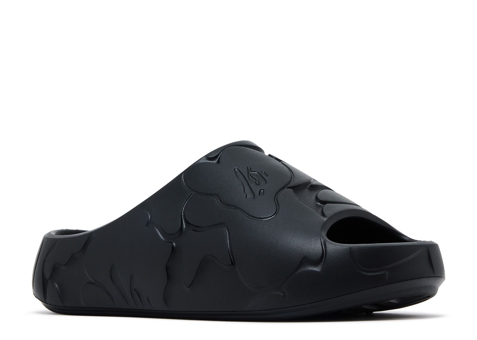 A Bathing Ape Slide #1 'Black Solid Camo' - BAPE - 1M30191323 BLK