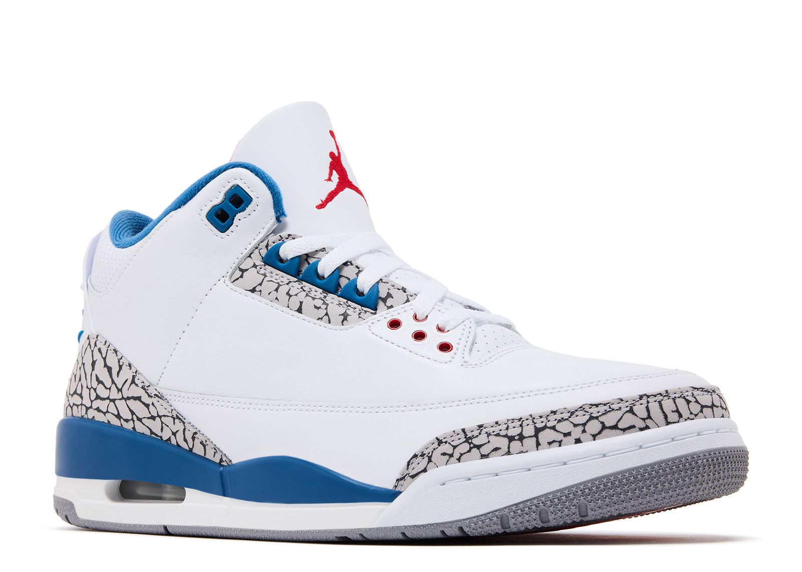 2026 Air Jordan 3 Retro True Blue IF4396-104 White Fire Red True Blue Sz 12 NEW FIRST LOOK at the 2026 “True Blue” Air Jordan 3 OG Thoughts  main image 3