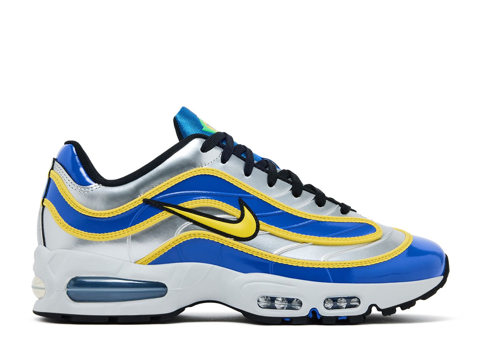 Nike Air Max Joga Bonito R9 'Metallic Silver Varsity Maize' - Nike