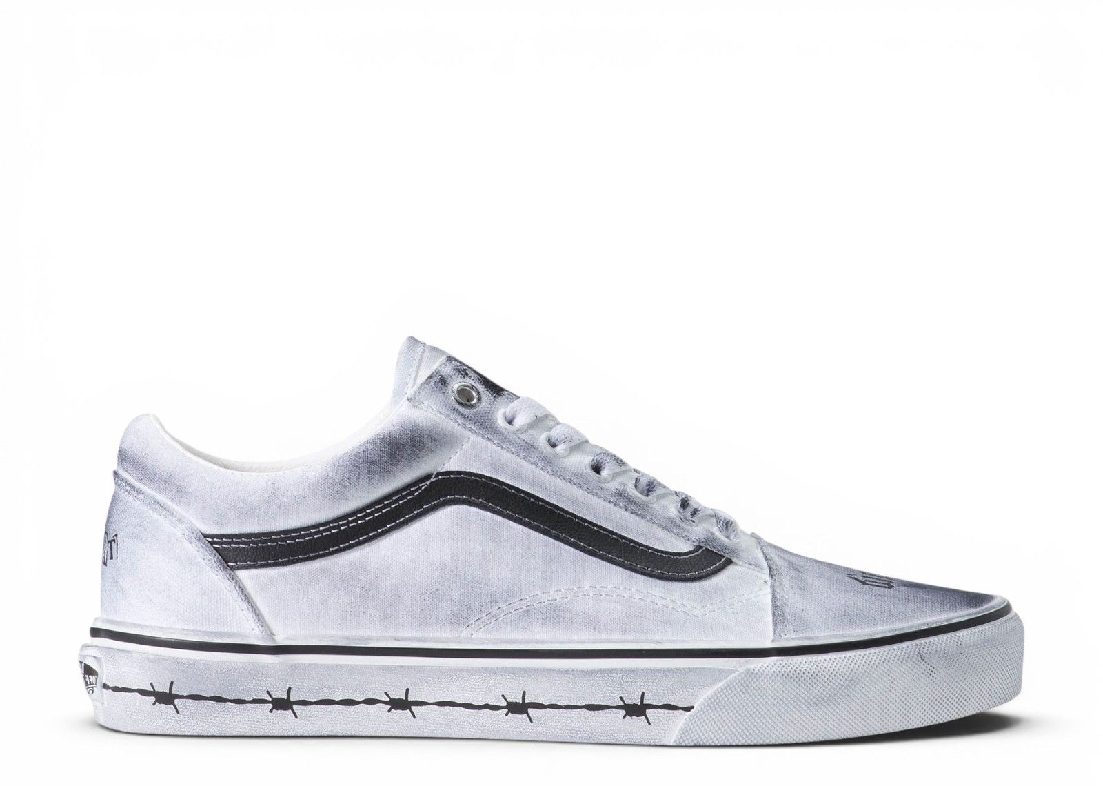 Travis Barker X Vans Old Skool 'White' - Vans - VN000E9TCJ7
