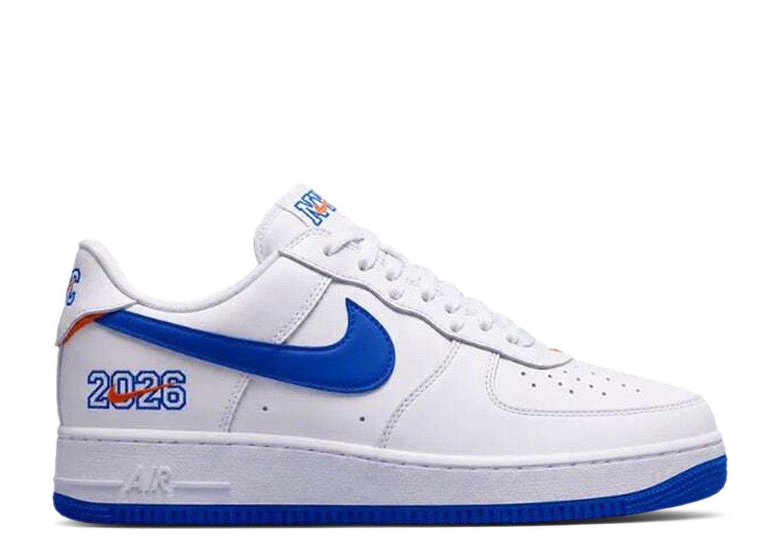 Air Force 1 Low '01 'NYC Knicks' - Nike - JK5361 100 - white/rush
