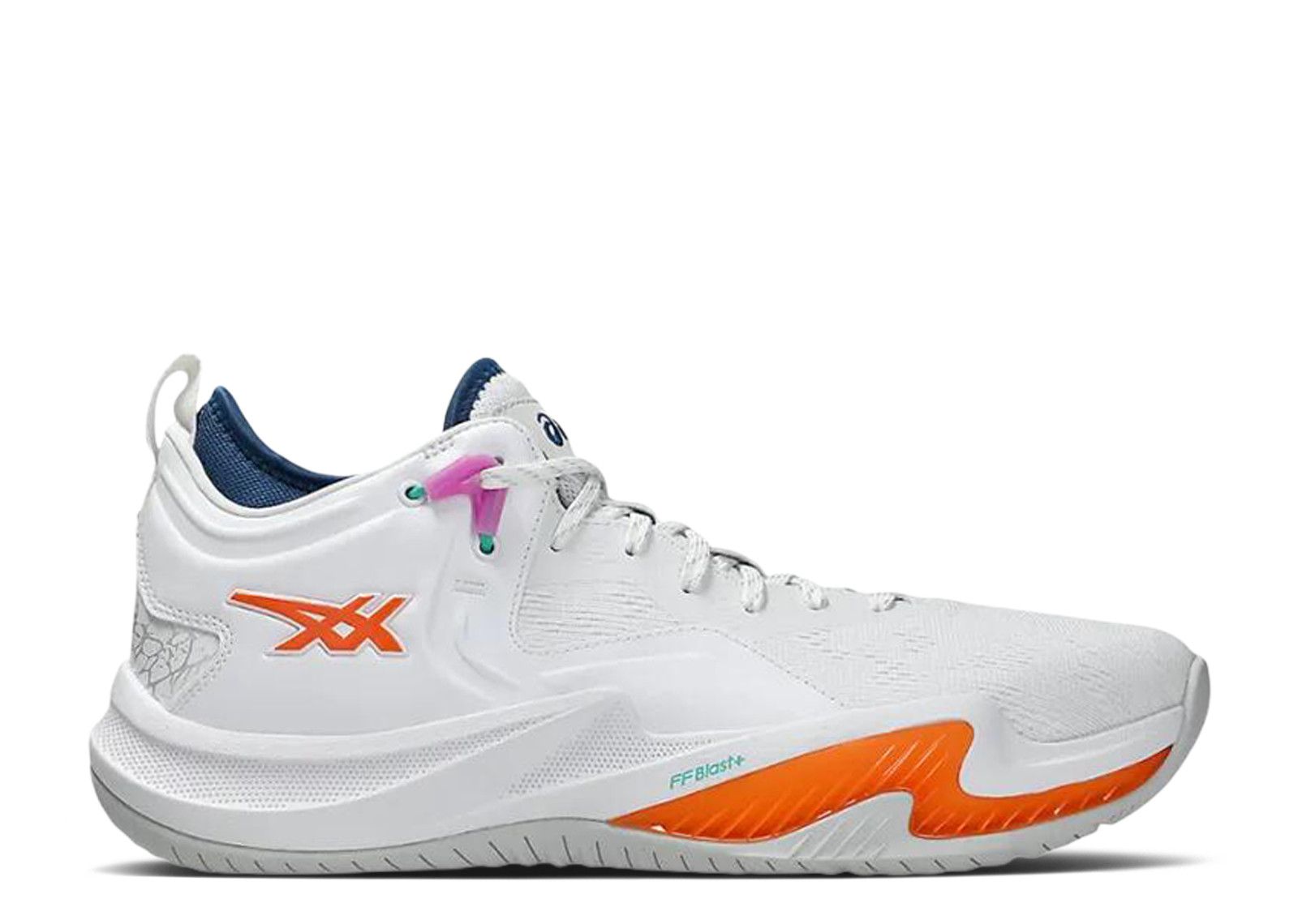 アシックス NOVA SURGE LOW 2 WHITE/SUN PEACH Nova Surge Low 2 'White Sun Peach' - ASICS - 1061A051 101 - white