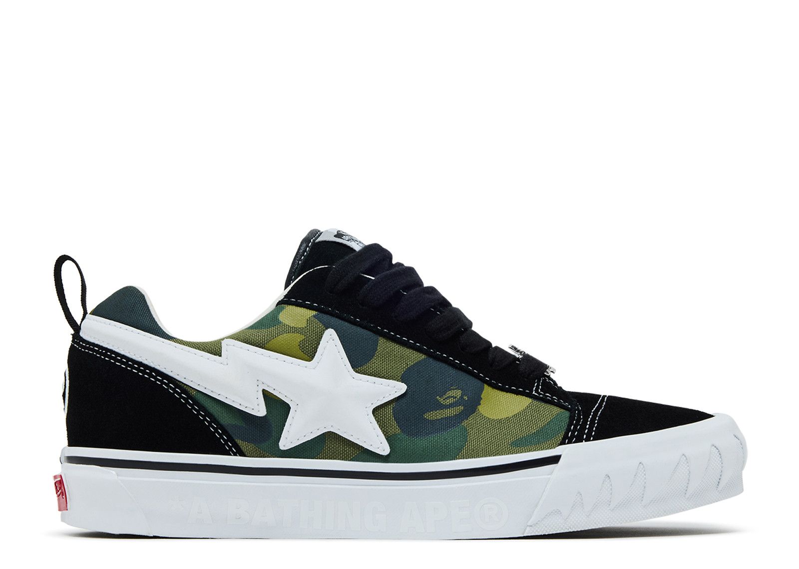 BAPE X Old Skool 36 'ABC Camo' - Vans - VN000E6VE36 - pink/blue
