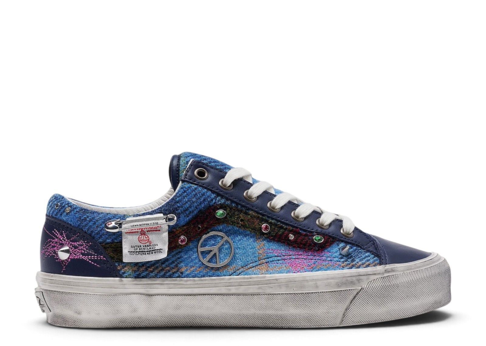 Harris Tweed x Vans Old Skool 'Blue Multi'