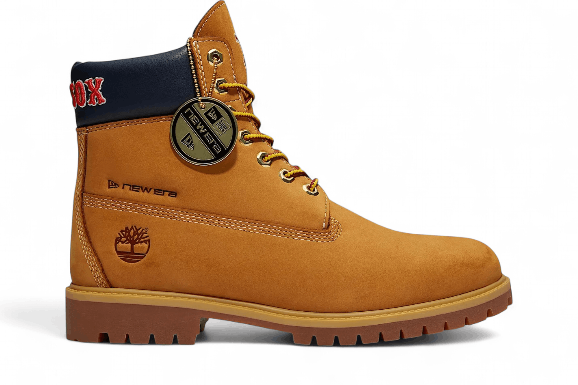 MLB x New Era x Timberland 6 Inch Waterproof Boot 'Red Sox'