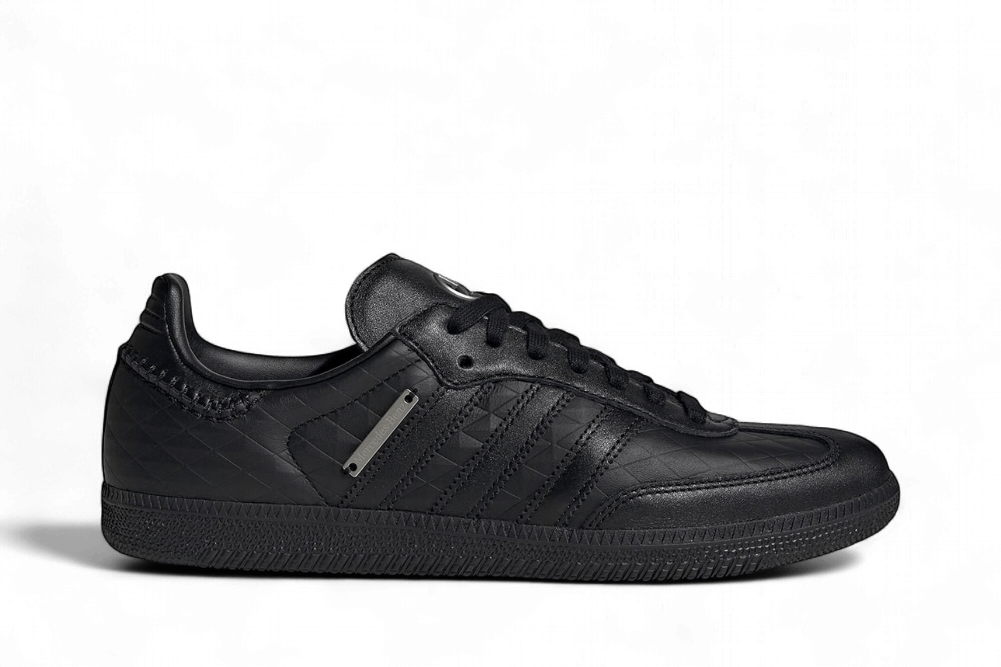 Mercedes-Benz x adidas Samba OG 'Core Black Silver Metallic'