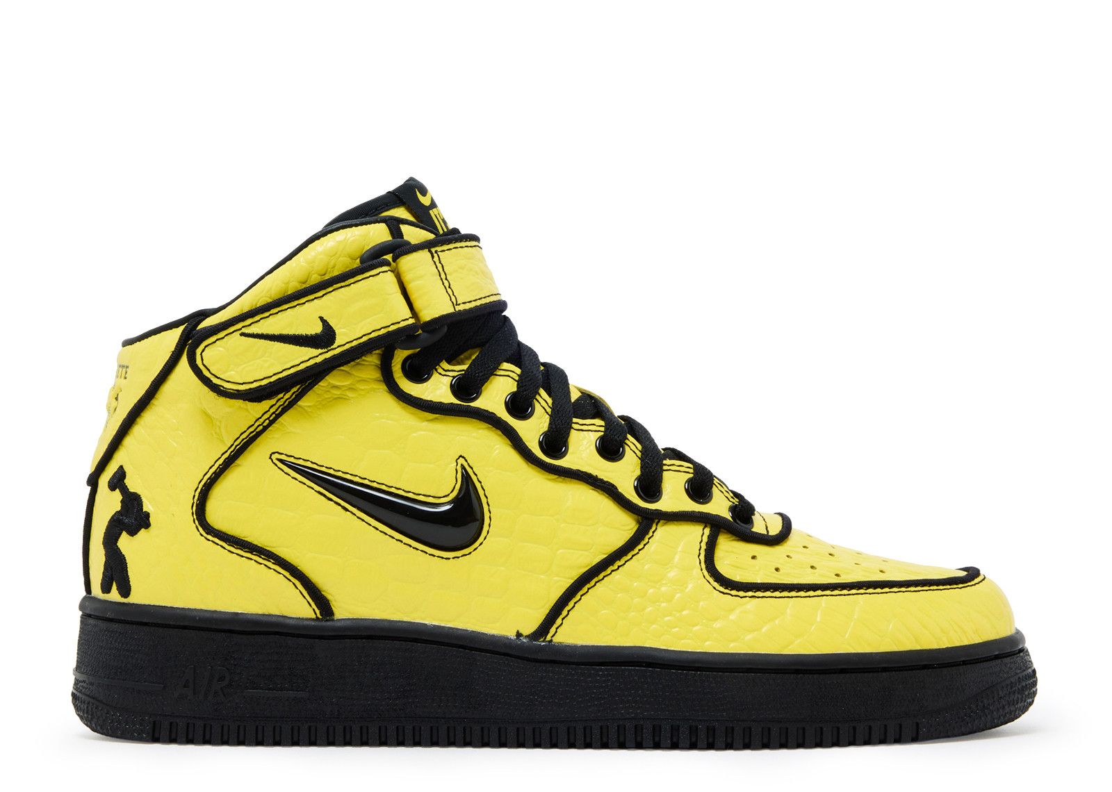 Lil Yachty Concrete Boys x Nike Air Force 1 Mid 'Opti Yellow Black'