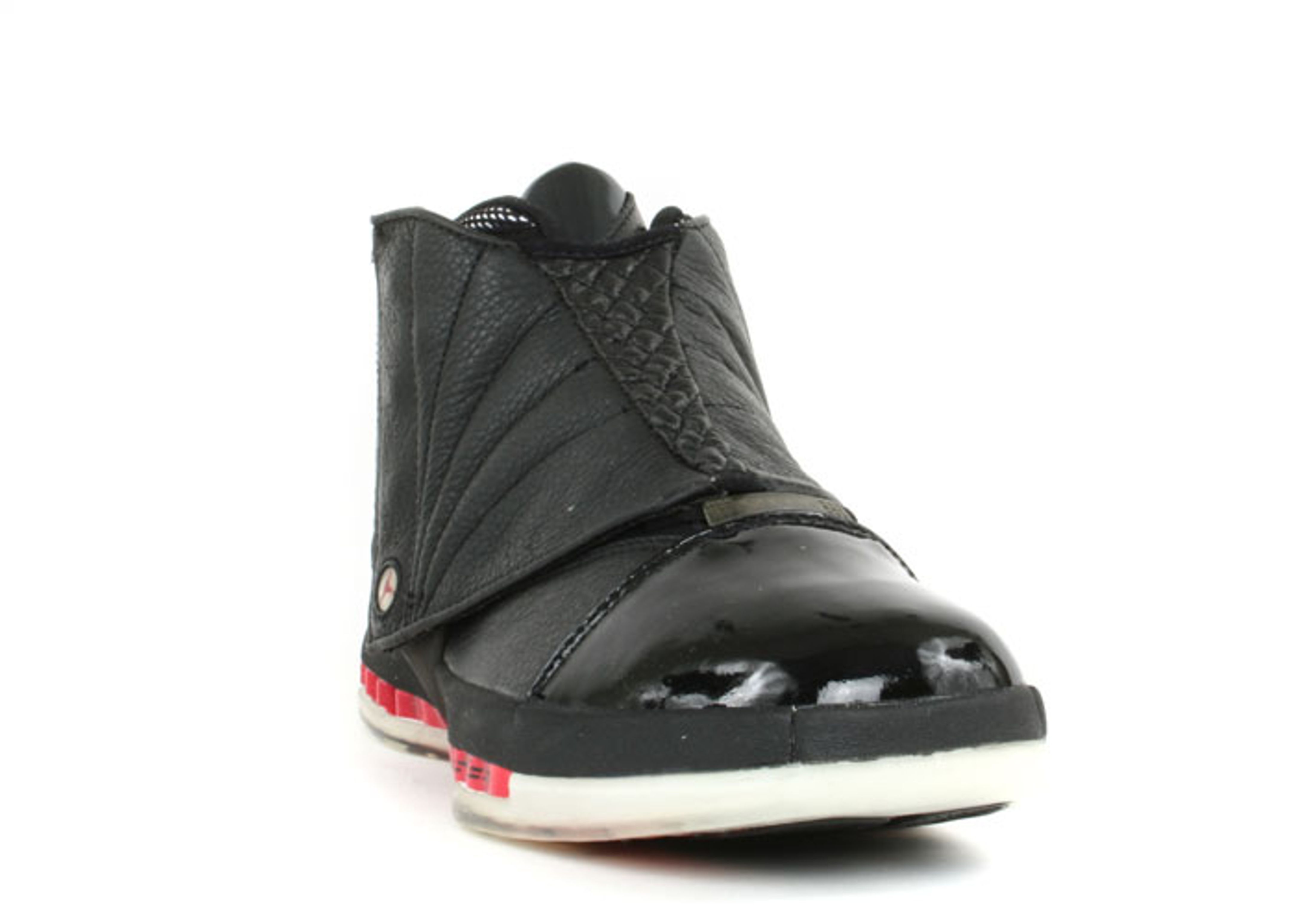 Jordan 16 shop black and red