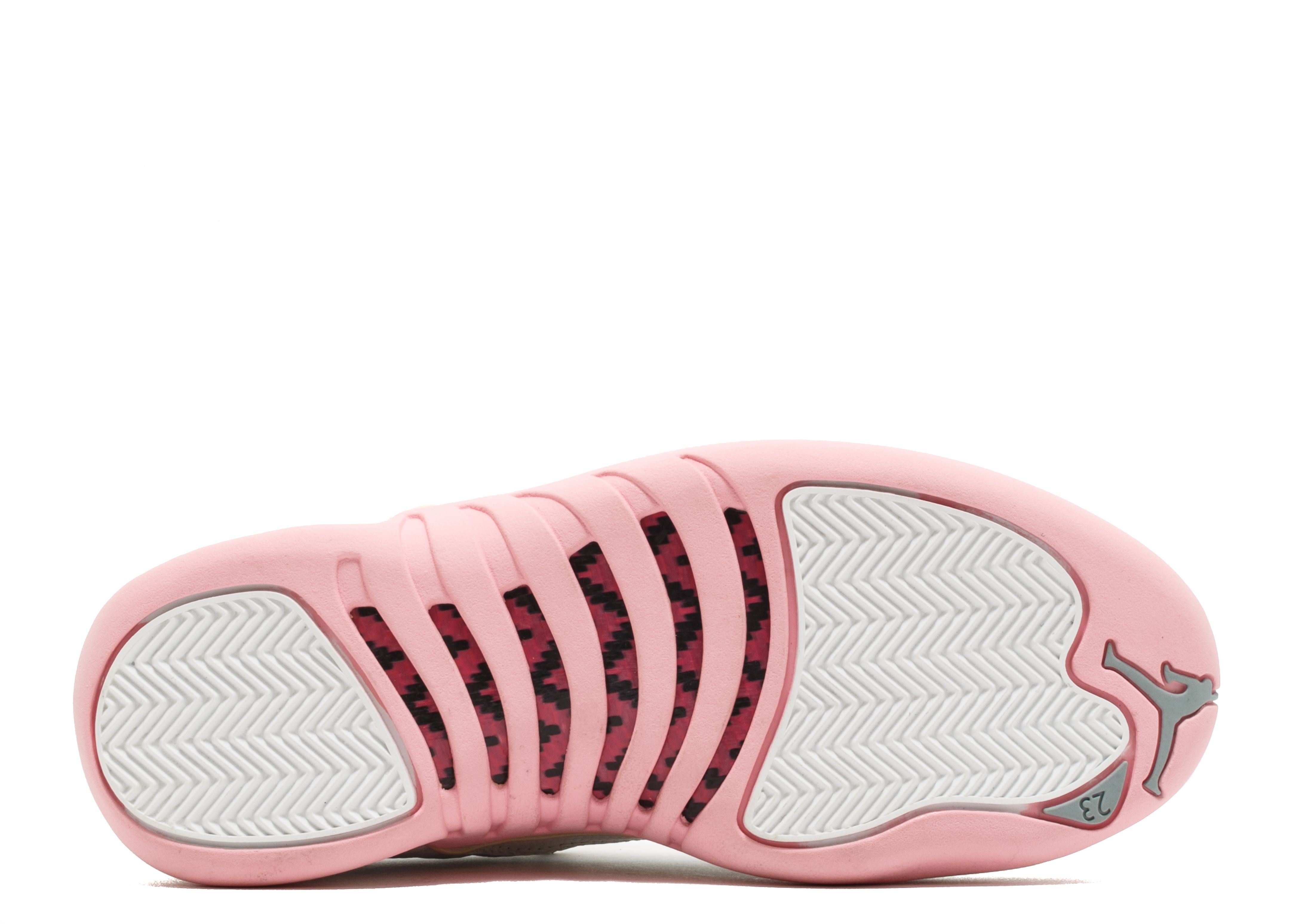Nike Air Jordan 12 XII Retro Low Jumpman Shoes 10.5 White Pink 308306-161