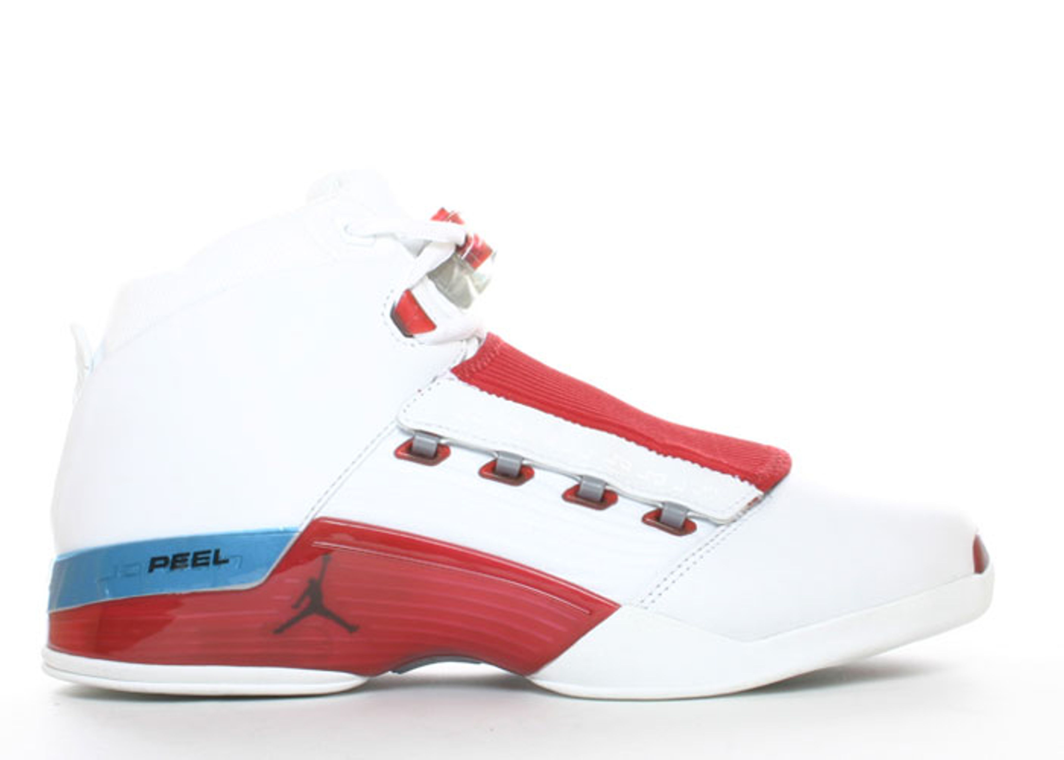 jordan 17 red and white