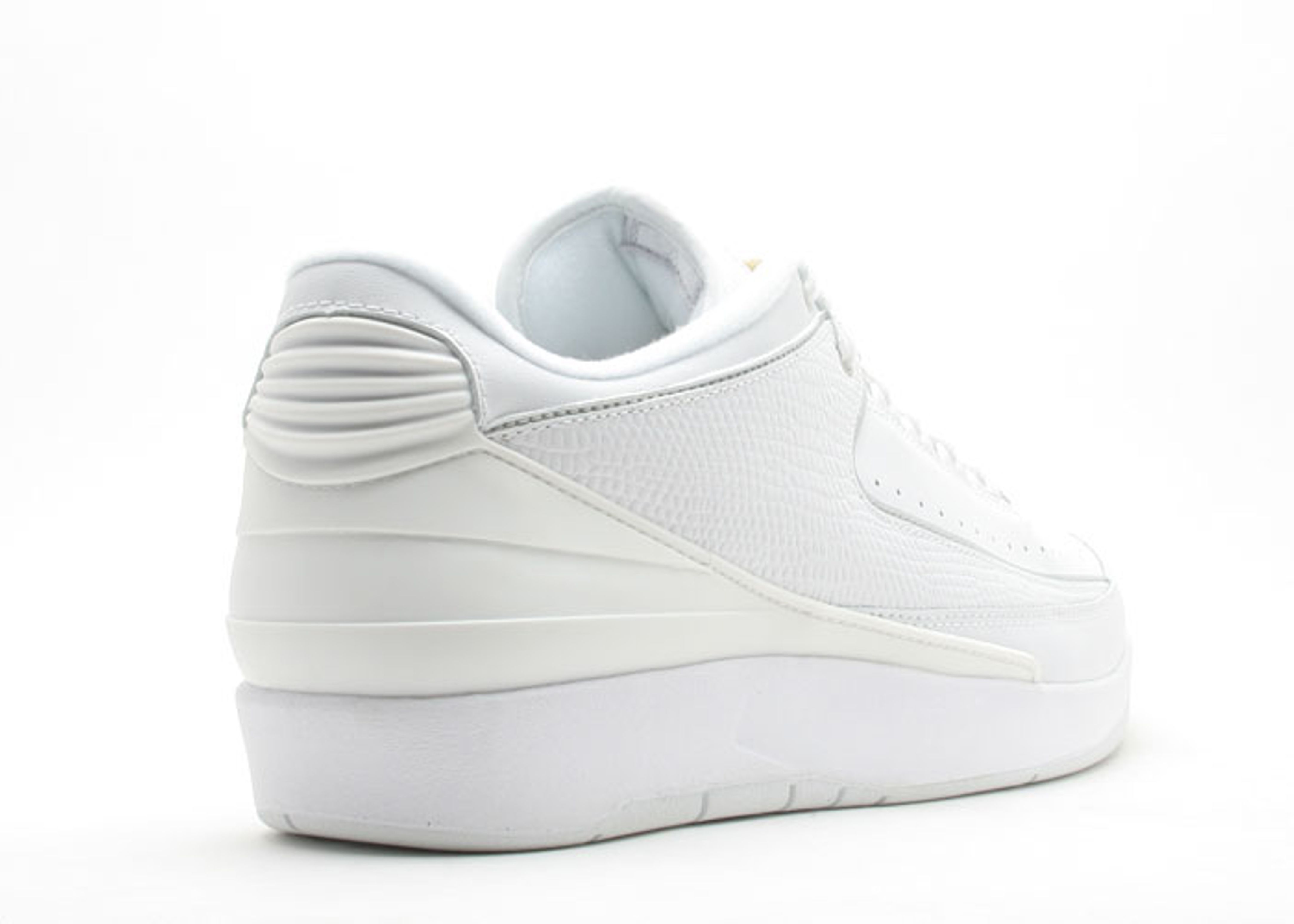 Air Jordan 2 Retro Low 'White Varsity Maize' - Air Jordan - 309837