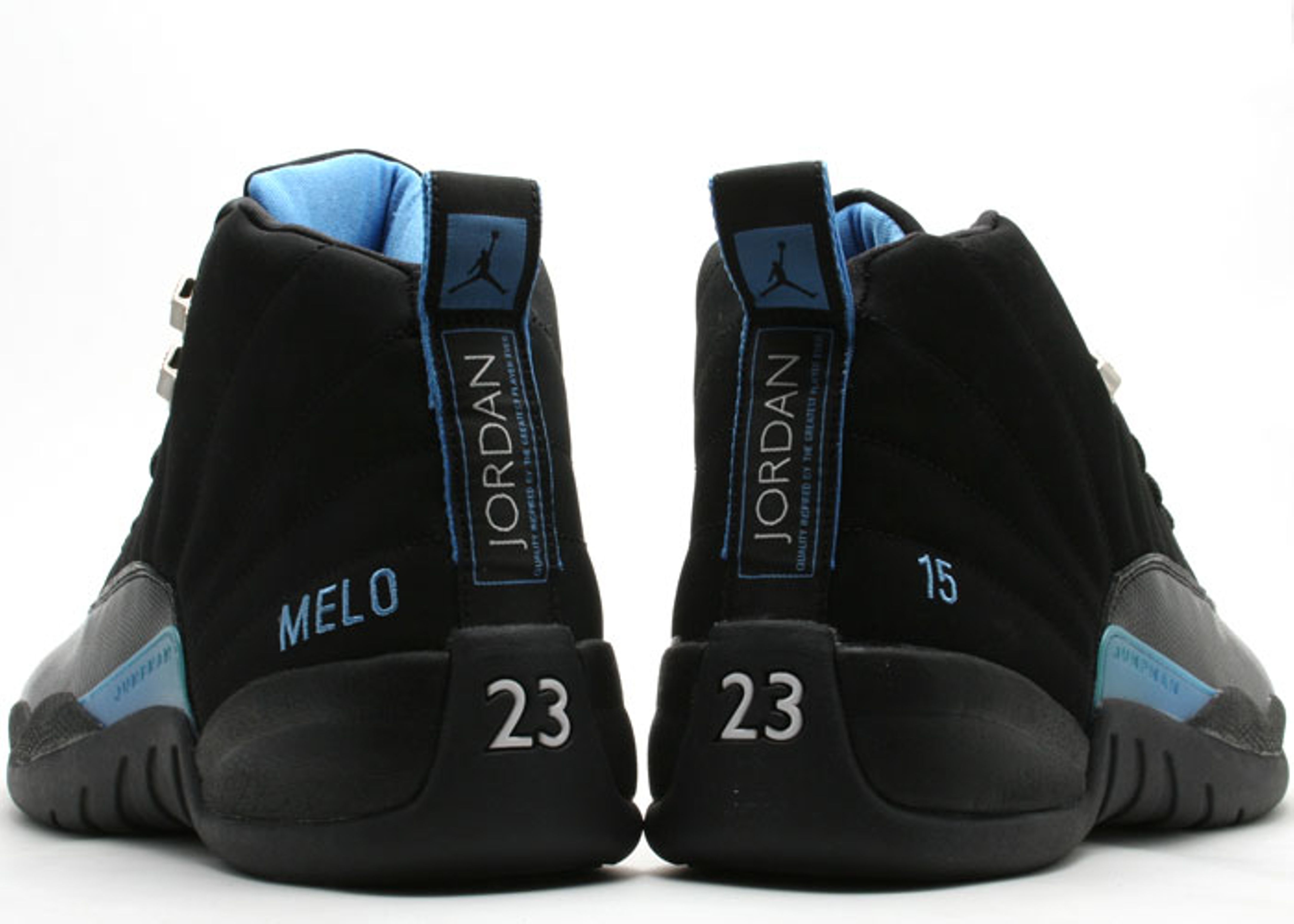 Jordan Carmelo 1.5 Black / Met Silver University Blue (Size 9.5) DS — Roots