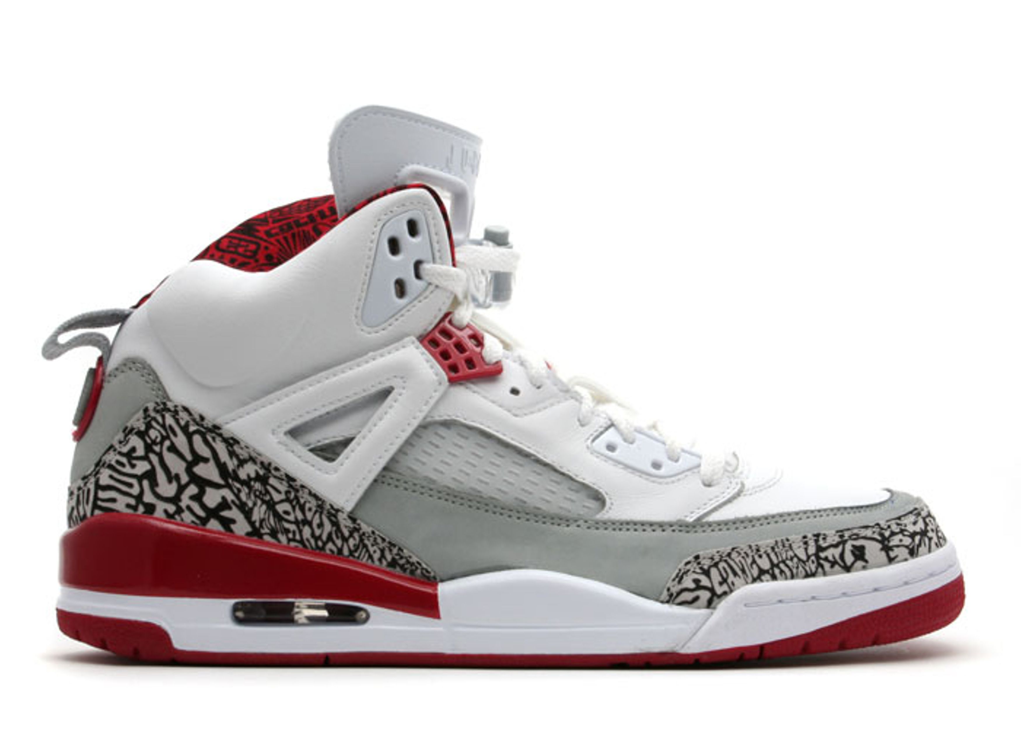 all red jordan spizike