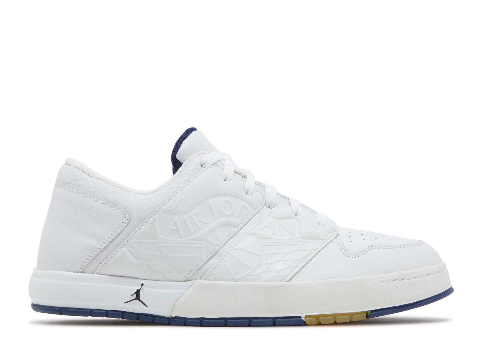 Air Jordan 1 Nu Retro Low 'White Midnight Navy' - Air Jordan