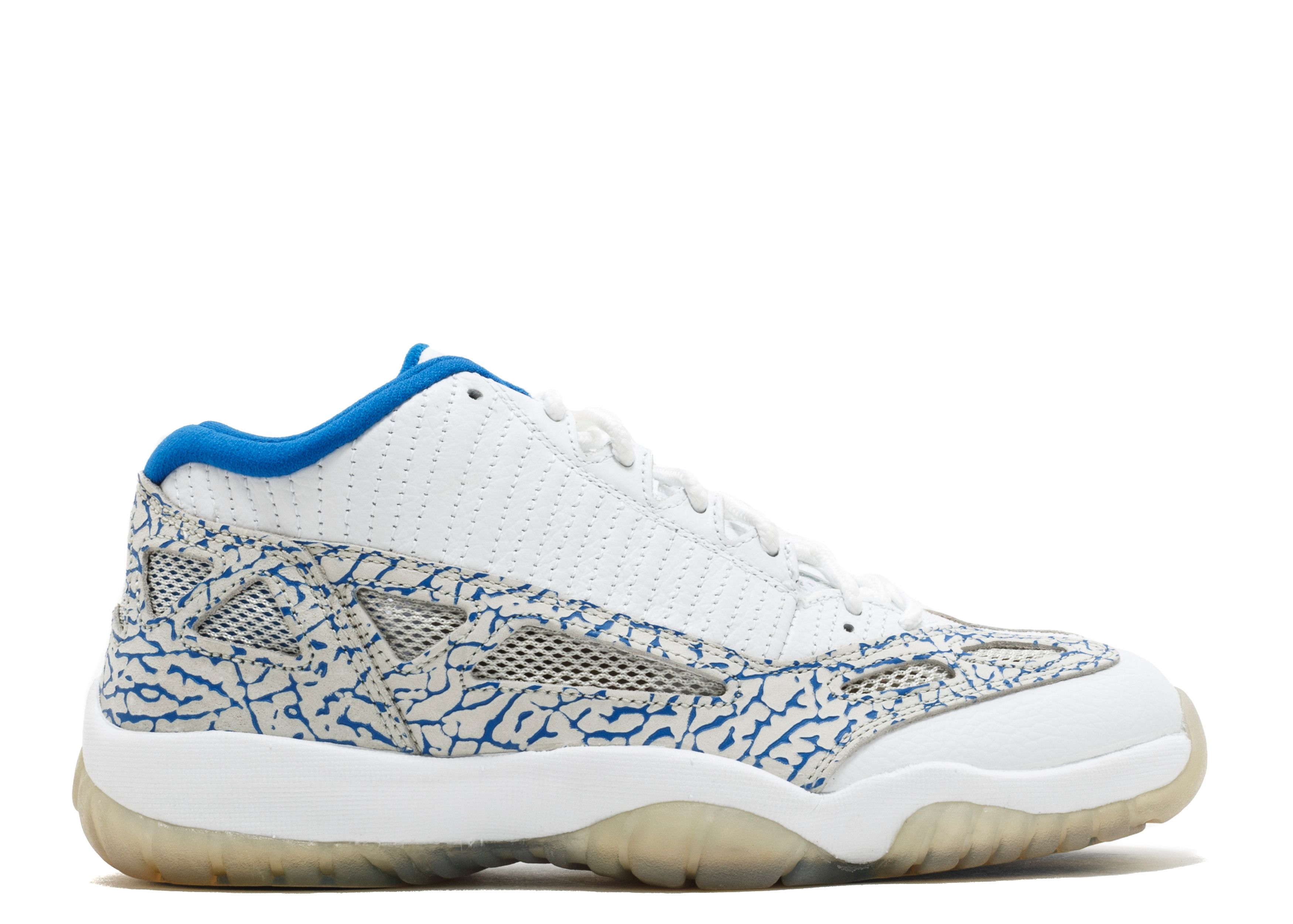 NIKE AIR JORDAN XI 11 RETRO LOW IE ARGON BLUE ZEST WHITE CEMENT 306008-471 SZ.14 07 NIKE AIR JORDAN RETRO XI LOW ARGON BLUE ZEST WHITE CEMENT  main image 4
