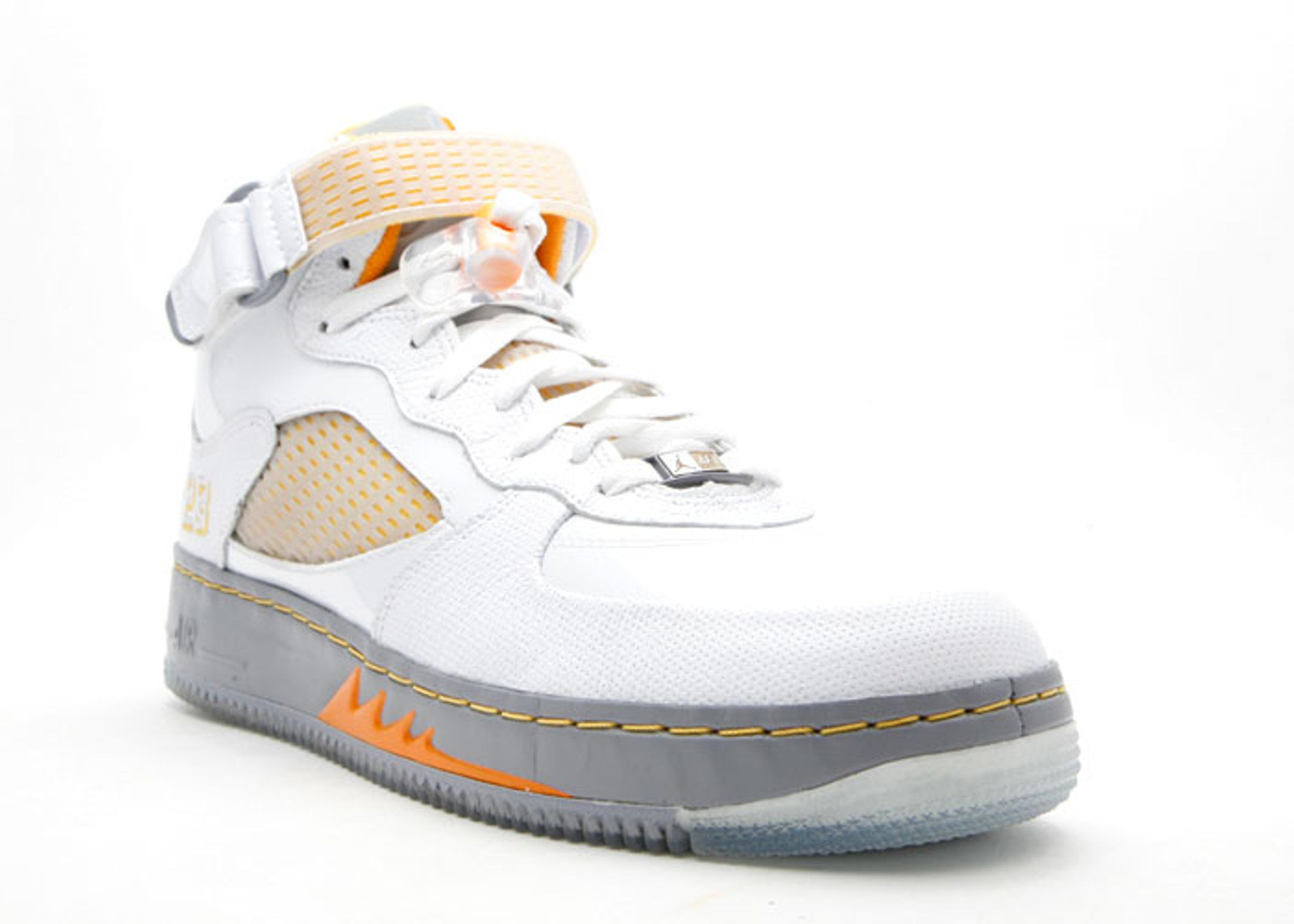 Basketball Shoes Air Force Shoes 218 Air Force Retro Orange Peel