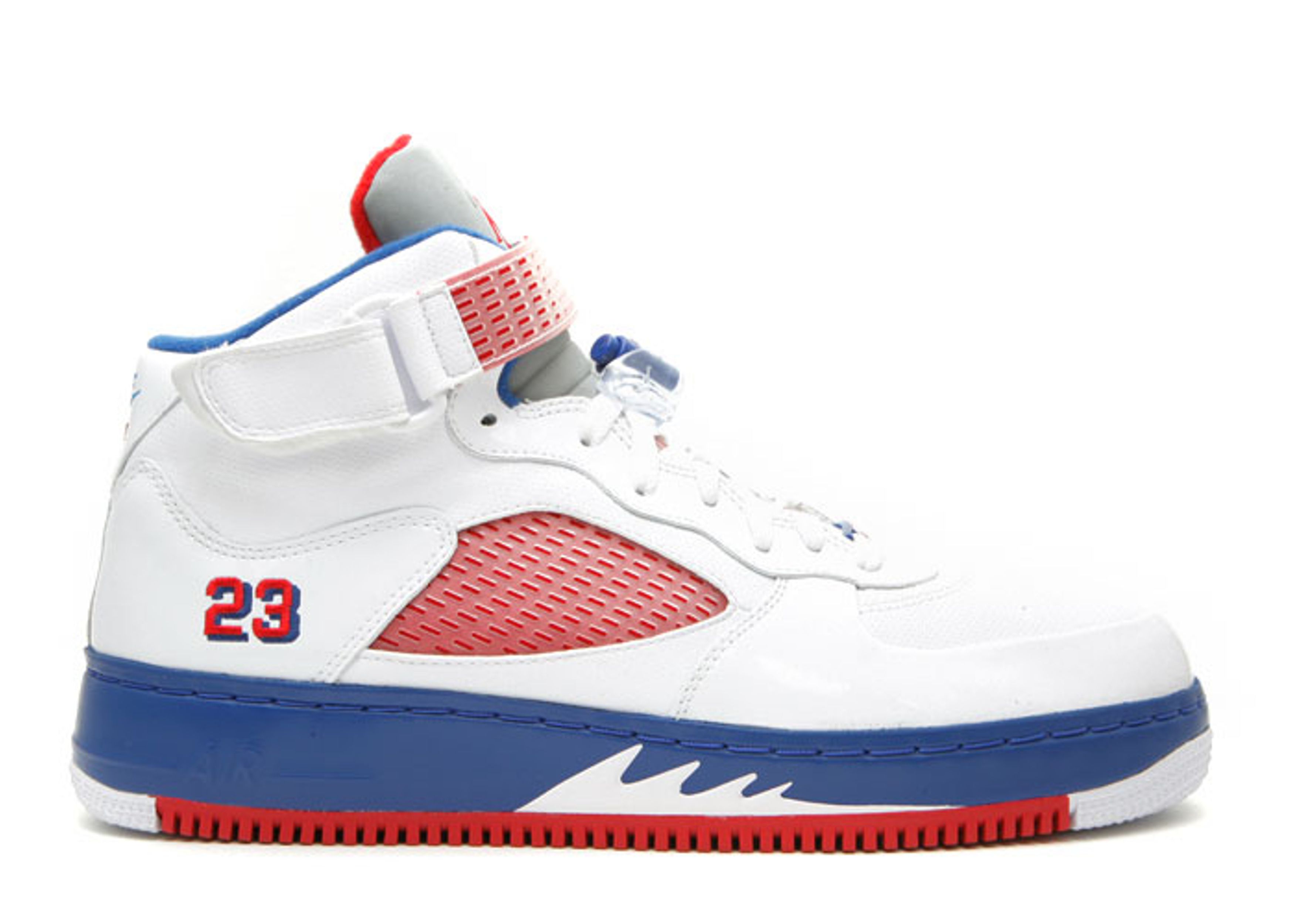 Jordan 5 Retro Fusion Red Jordan Fusion 5 - Air Jordan - 318608 161 - white/varsity  main image 3