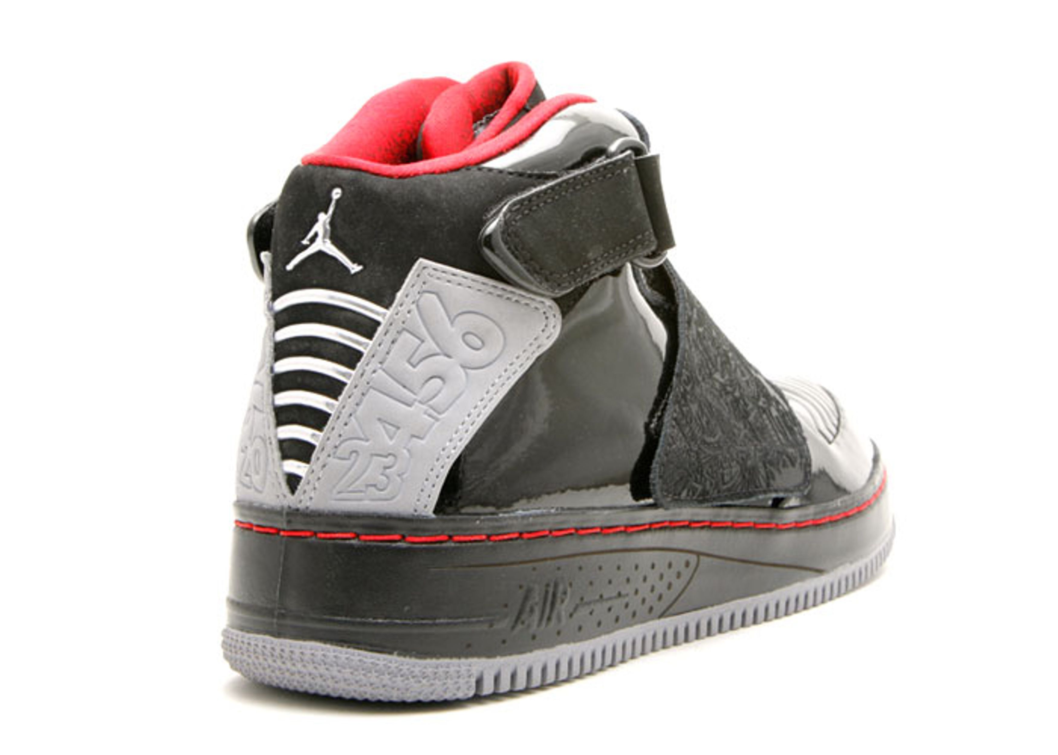 NIKE 2008 Air Jordan Fusion 20 Stealth Black  Varsity Red Jordan Fusion 20  main image 3