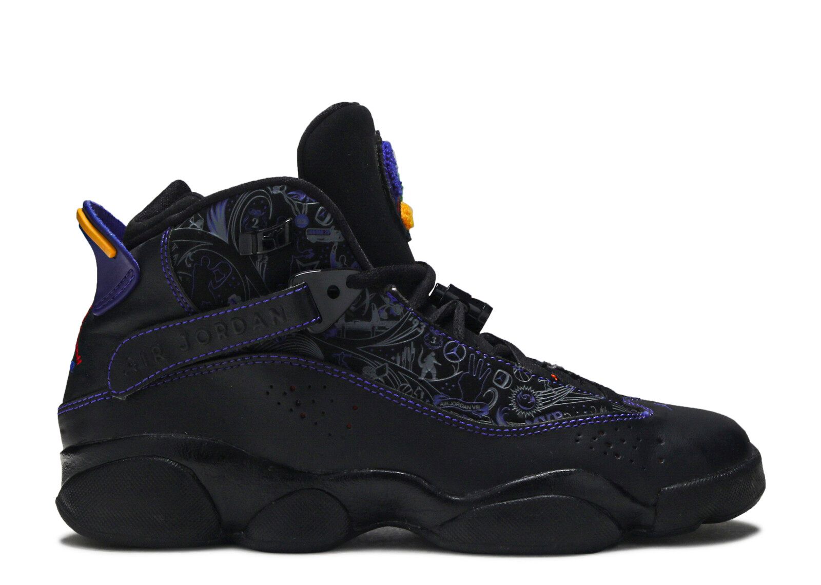 New! Nike Air Jordan 6 Rings sneakers in the \'Concord\' colorway. The Jordan 6 Rings Returns in Concord - WearTesters main image 2