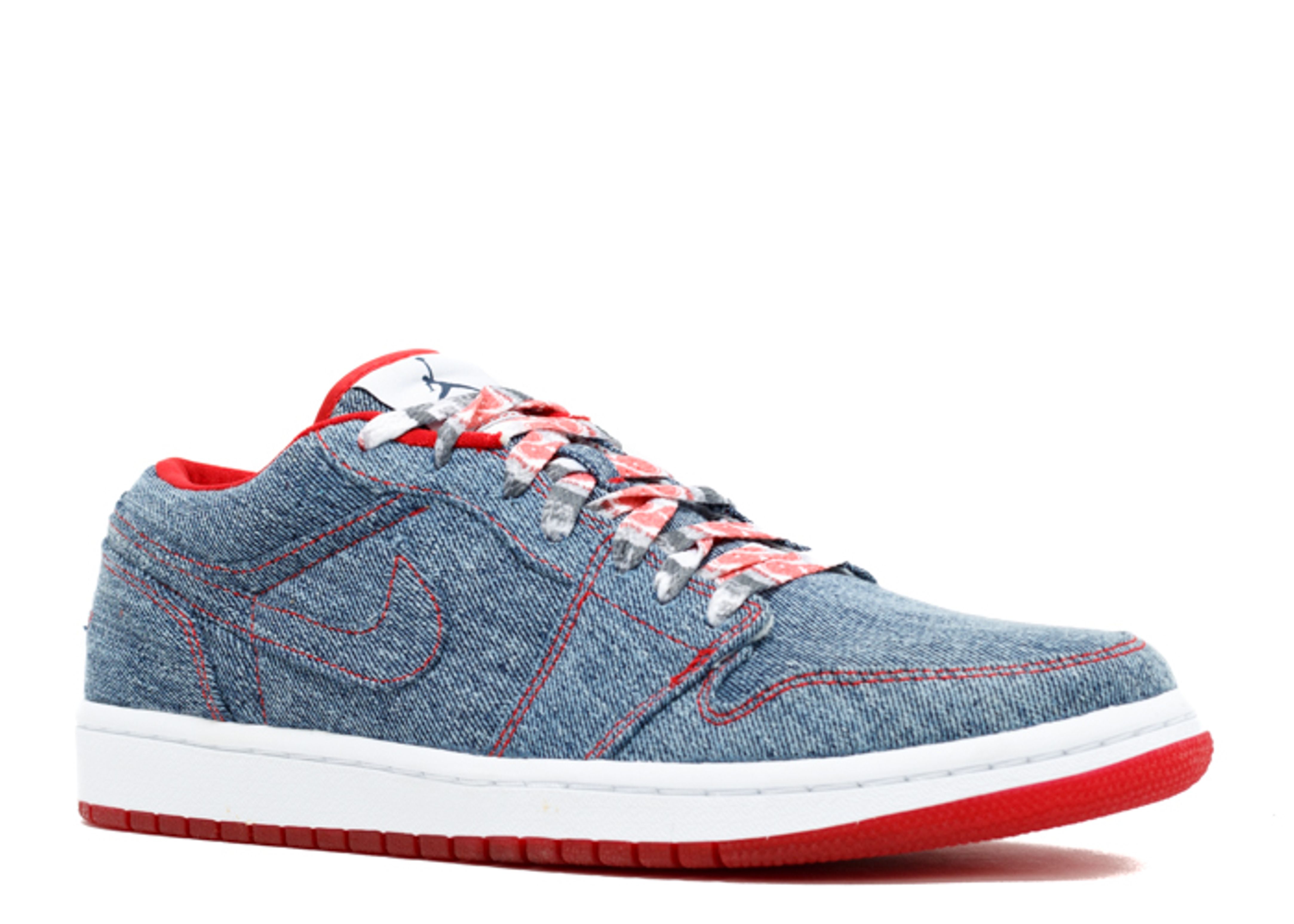靴 JORDAN BRAND W AIR JORDAN 1 Wmns Jordan 1 Retro Low 'Denim' - Air Jordan - 315921 491 - denim
