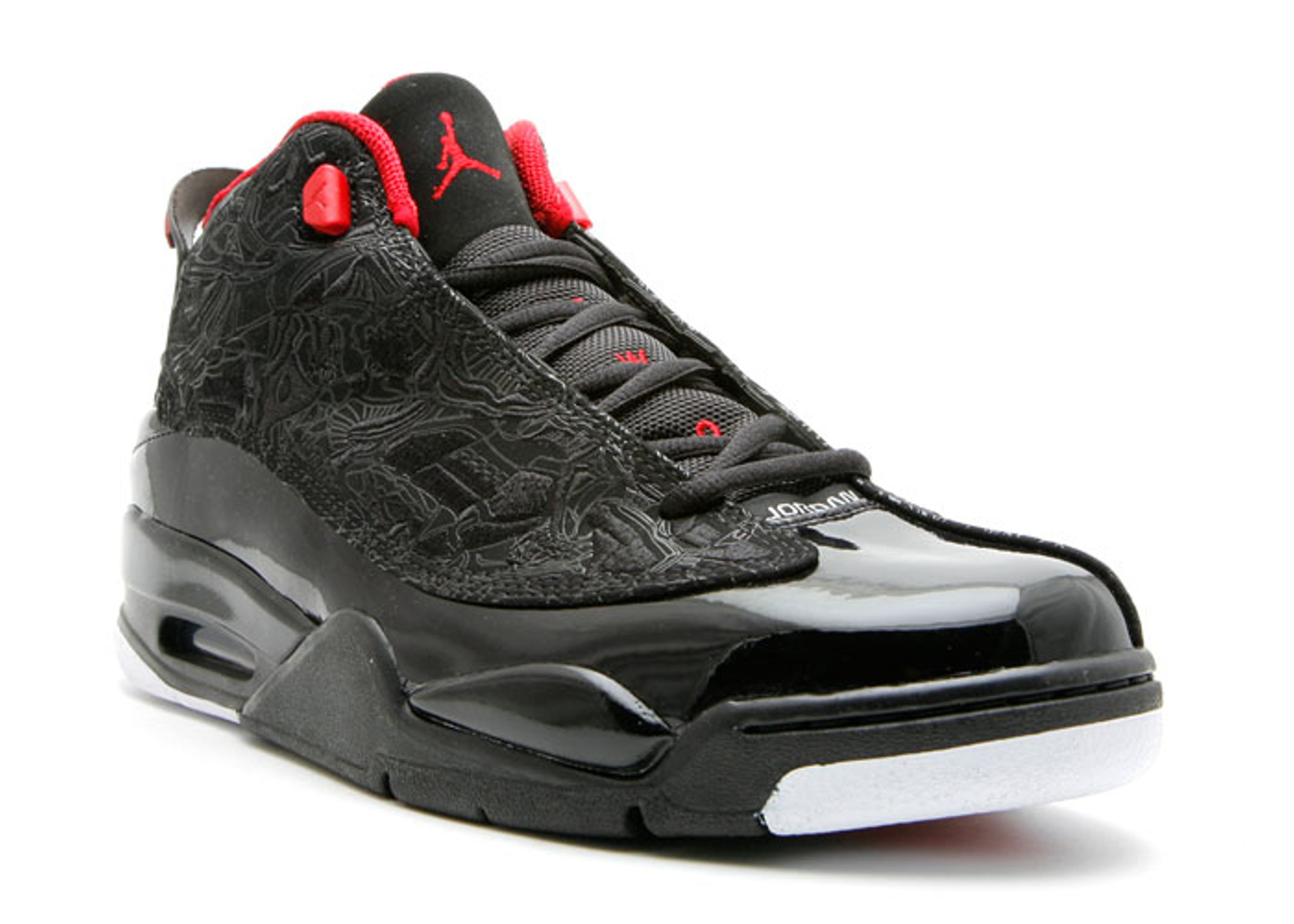 ⭐Rare Nike Air Jordan Dub Zero Men\'s Shoes 9.5 Fire Black Red Sneaker 311046-162 Jordan Dub Zero  main image 2