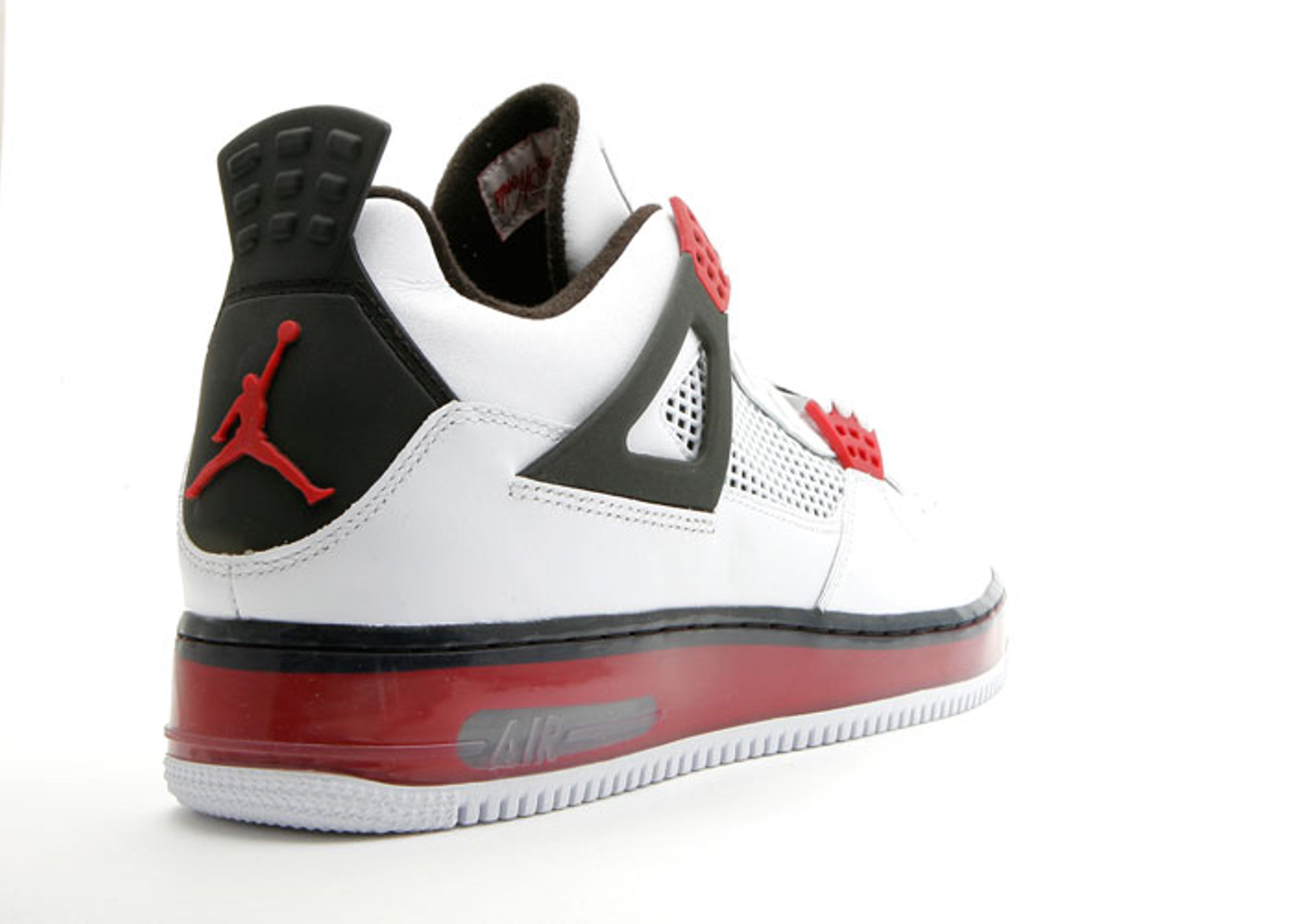 Nike AJF4 - Jordan Fusion 4 - White Varsity Red - 364342-161 - Size 13 -  New 