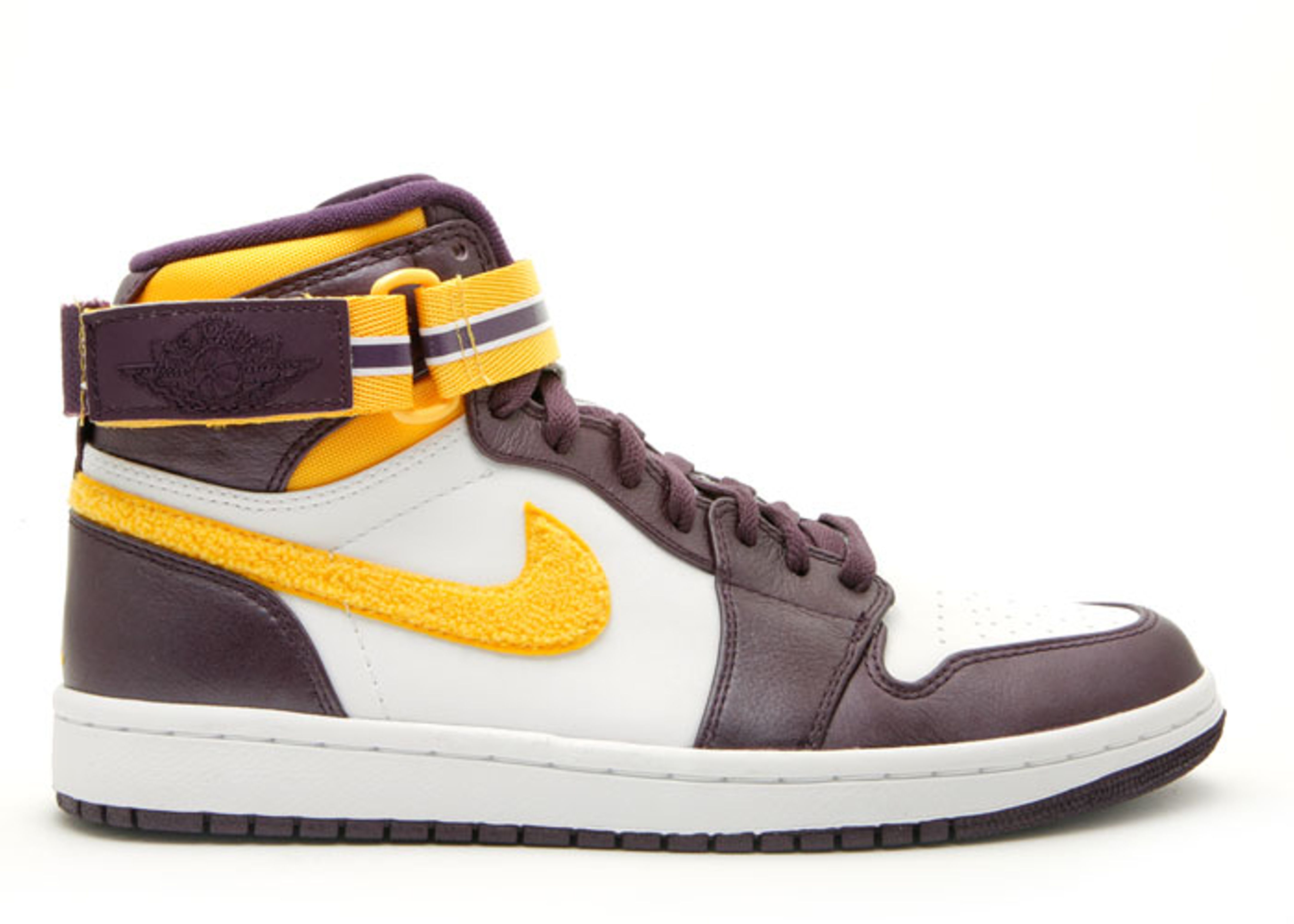 Jordan 1 High Strap Grand Purple Air Jordan 342132 571 grand purple varsity maize wht Flight Club