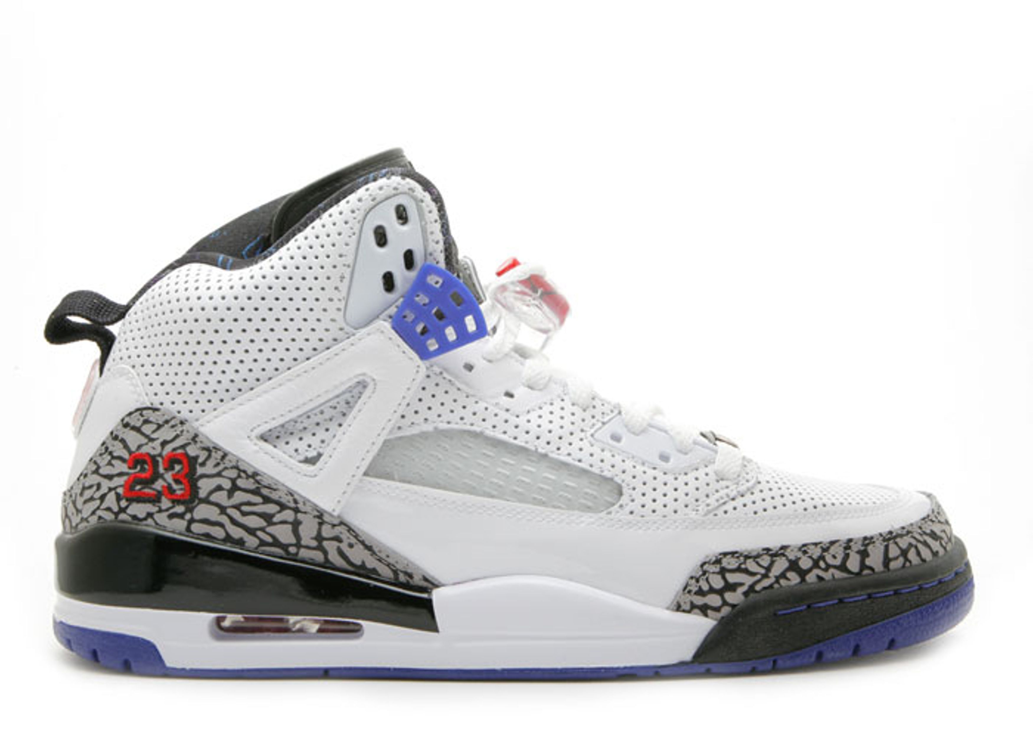 Nike Air Jordan White and Blue High‎ Tops Size 14 - Jordan Spizike 2010 Jordan Spizike  main image 4