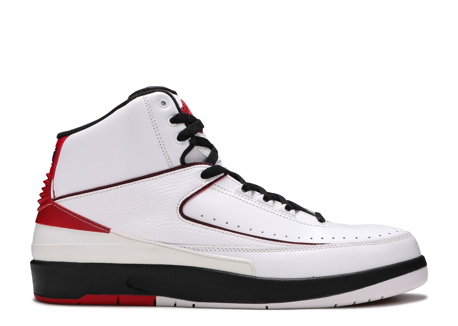 black and red jordan 2