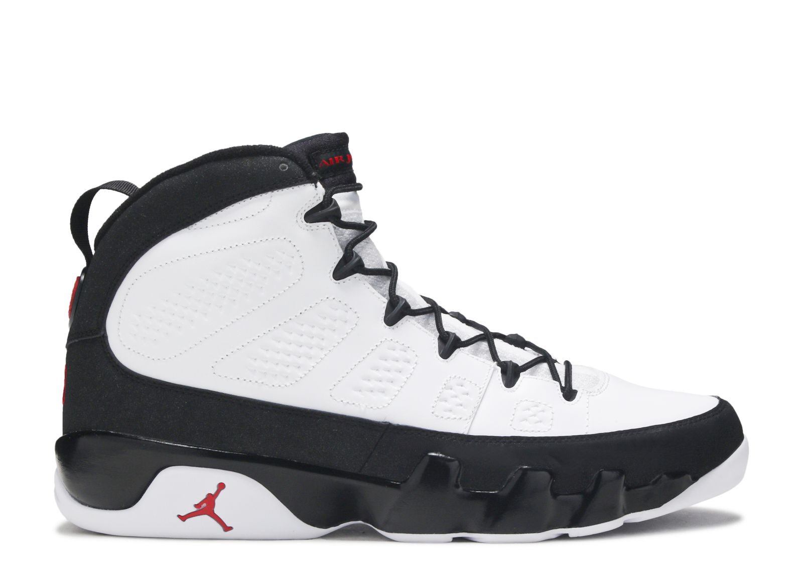 jordan retro 9 red and white