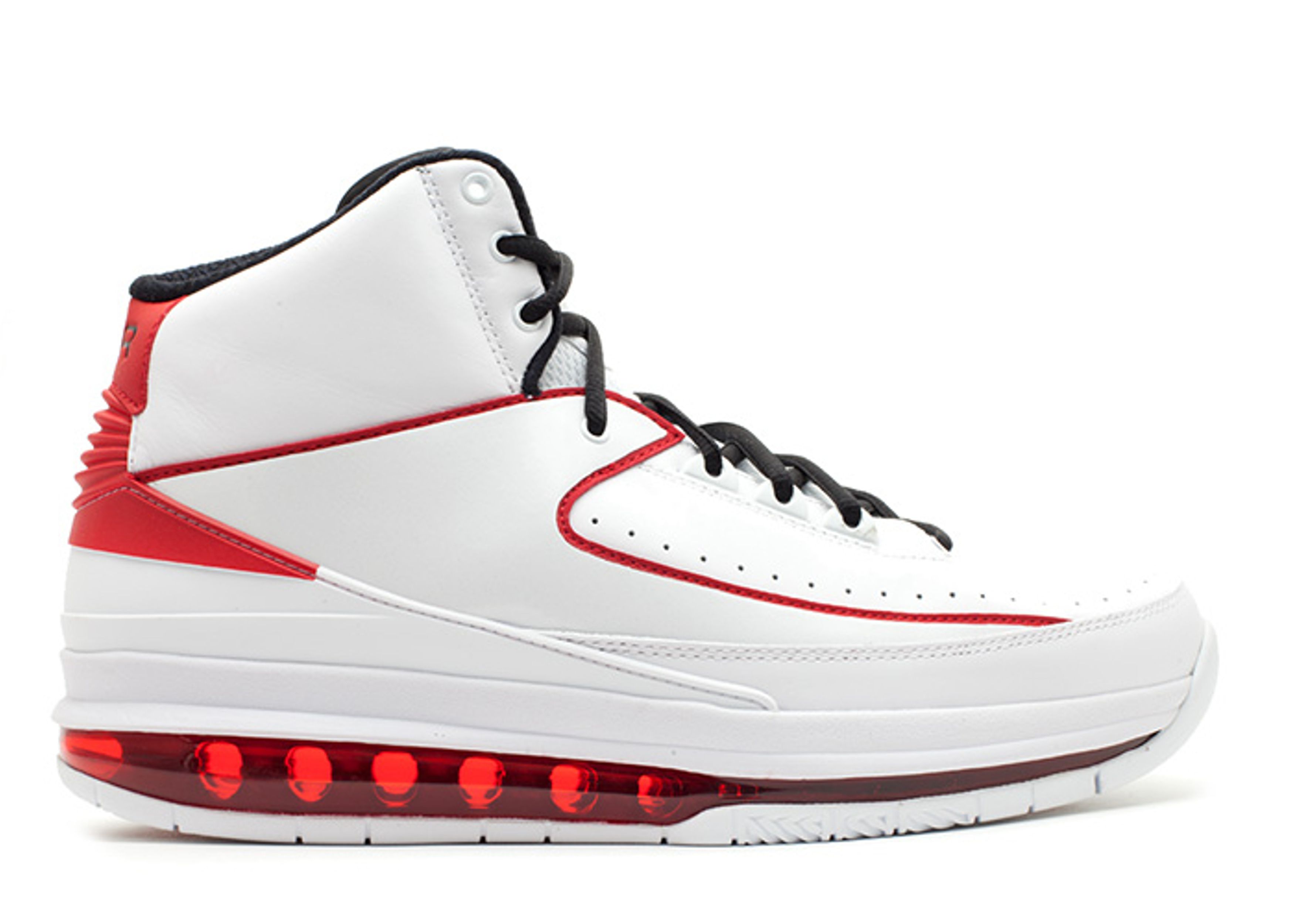 Nike Air Jordan Pro Strong White Red Black Basketball Shoes DC8418-116 Mens 11.5 Nike Air Jordan Pro Strong Chicago White Gym Red Black  main image 2