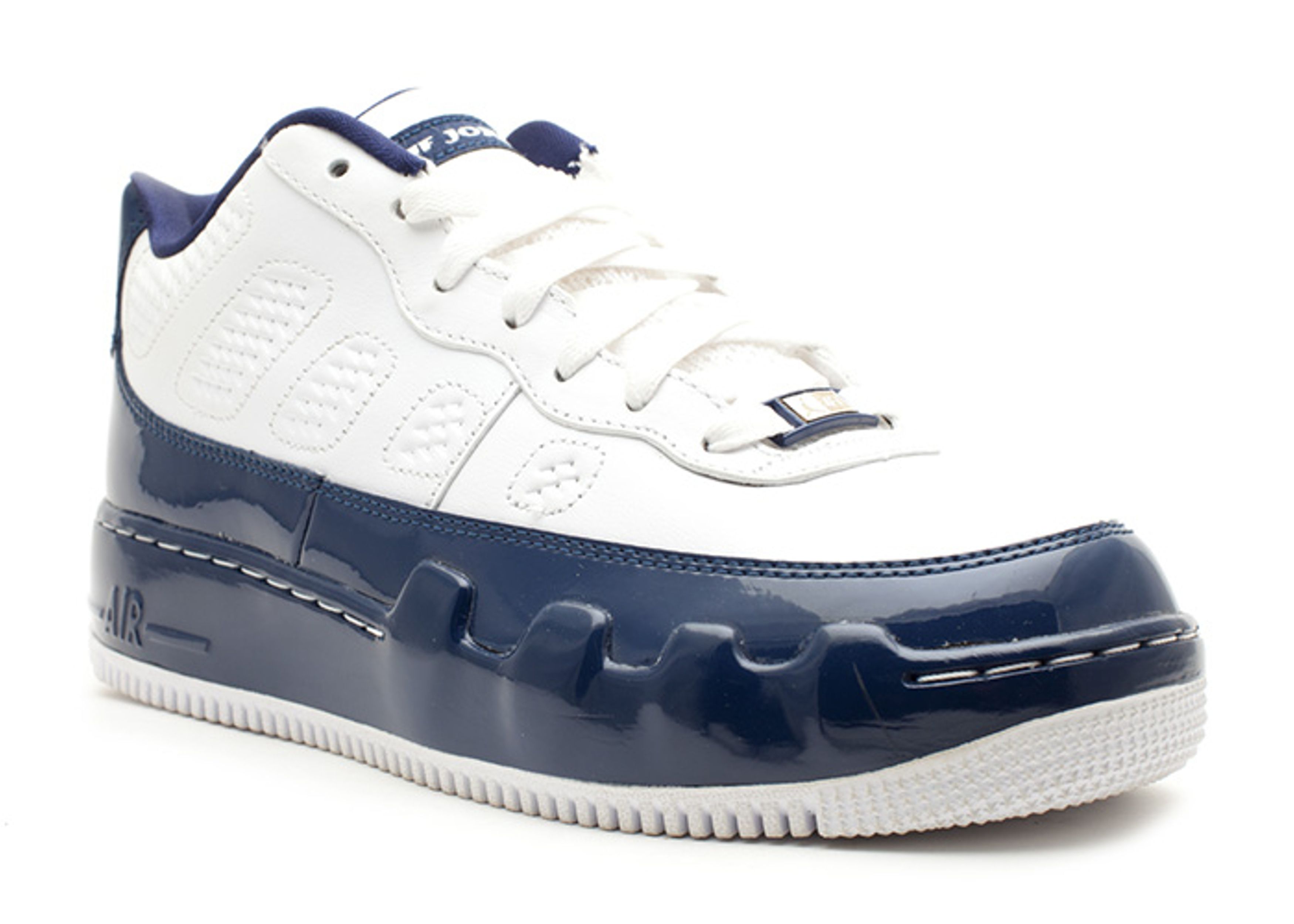Air Jordan 9 Retro Low Midnight Navy White Sneakers Mens 11.5 362279-141 Jordan Fusion 9 Low LS  main image 2
