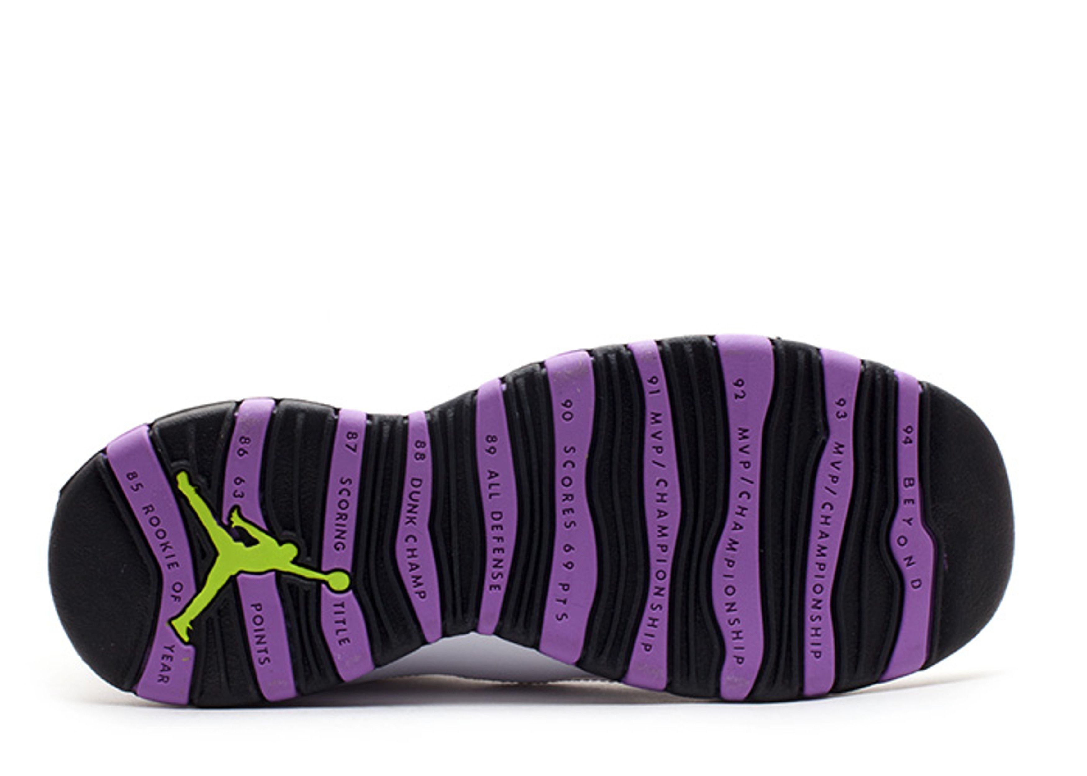 Jordan 10 Retro GG 'Violet Pop' - Air Jordan - 487211 120