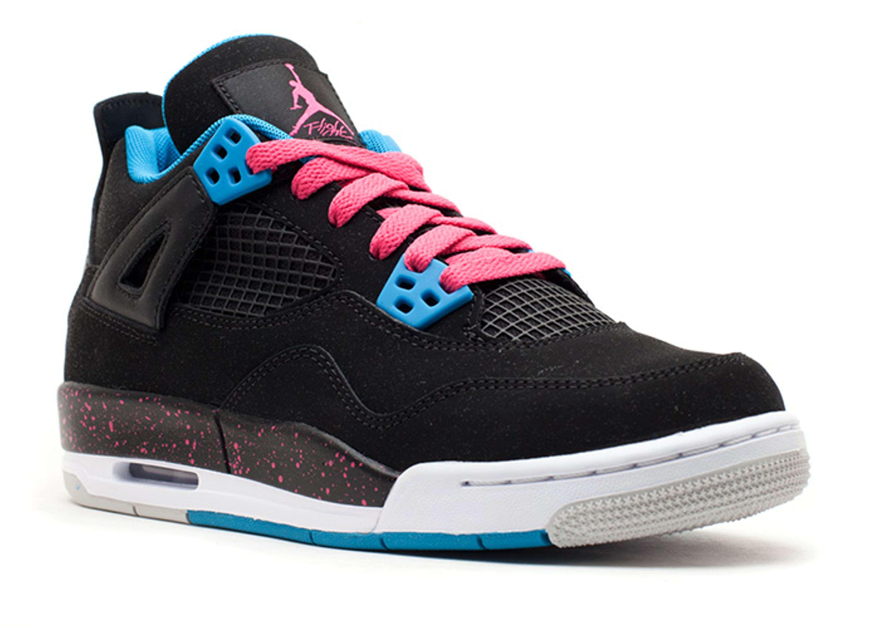 Jordan Retro GS 'Black Vivid Pink'