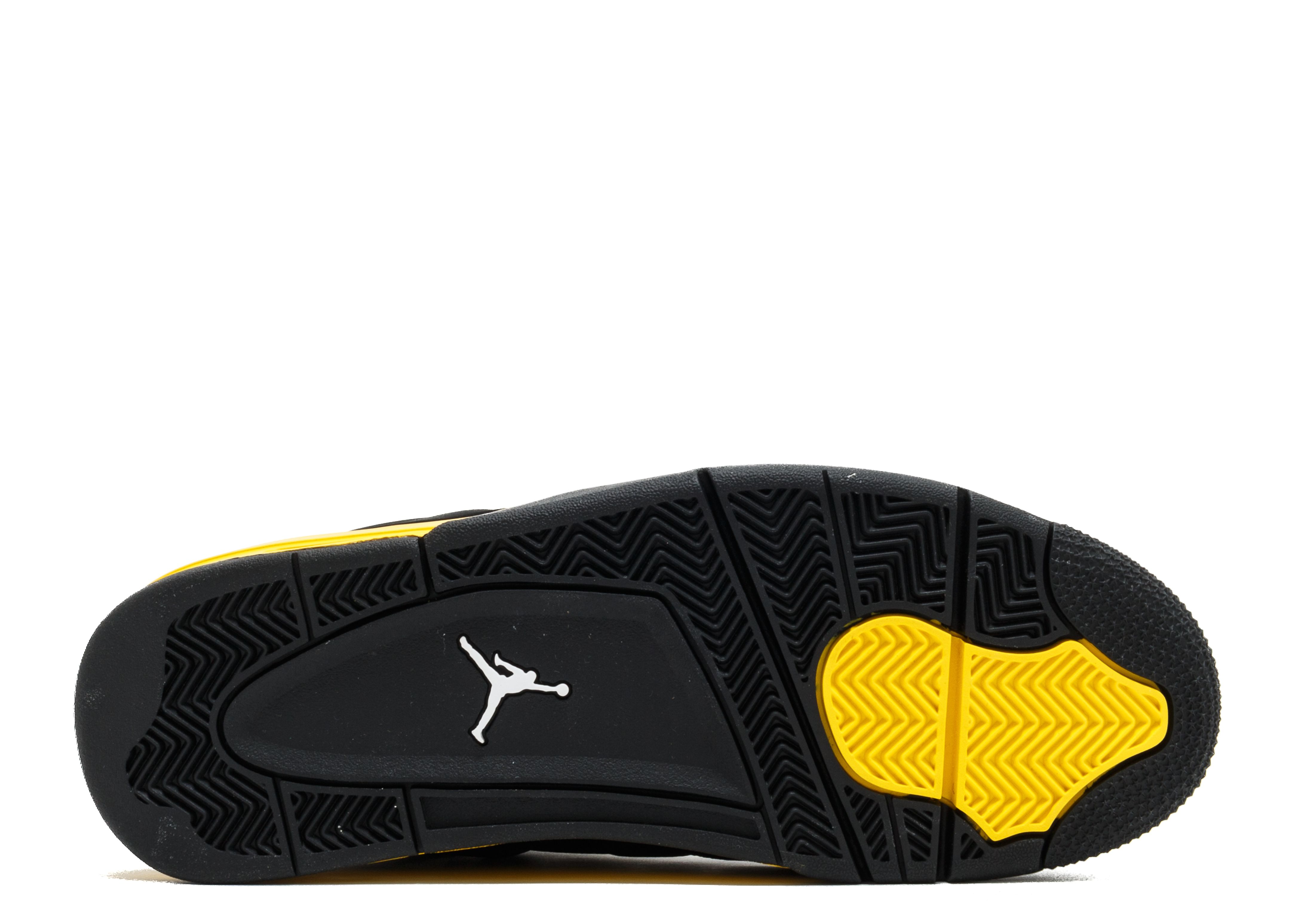 Jordan 4 Retro 'Thunder' 2012 - Air Jordan - 308497 008 - black/white-tour yellow | Flight Club