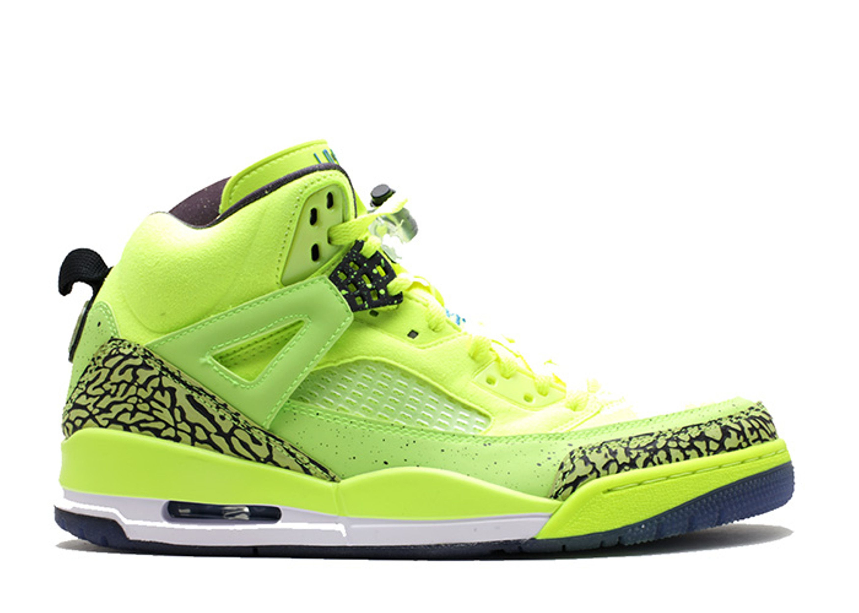 2013 Air Jordan Spizike BHM Volt Black History Month 579593-712 Size 10.5 Jordan Spizike BHM Volt 579593-712 Size 10 Men main image 3