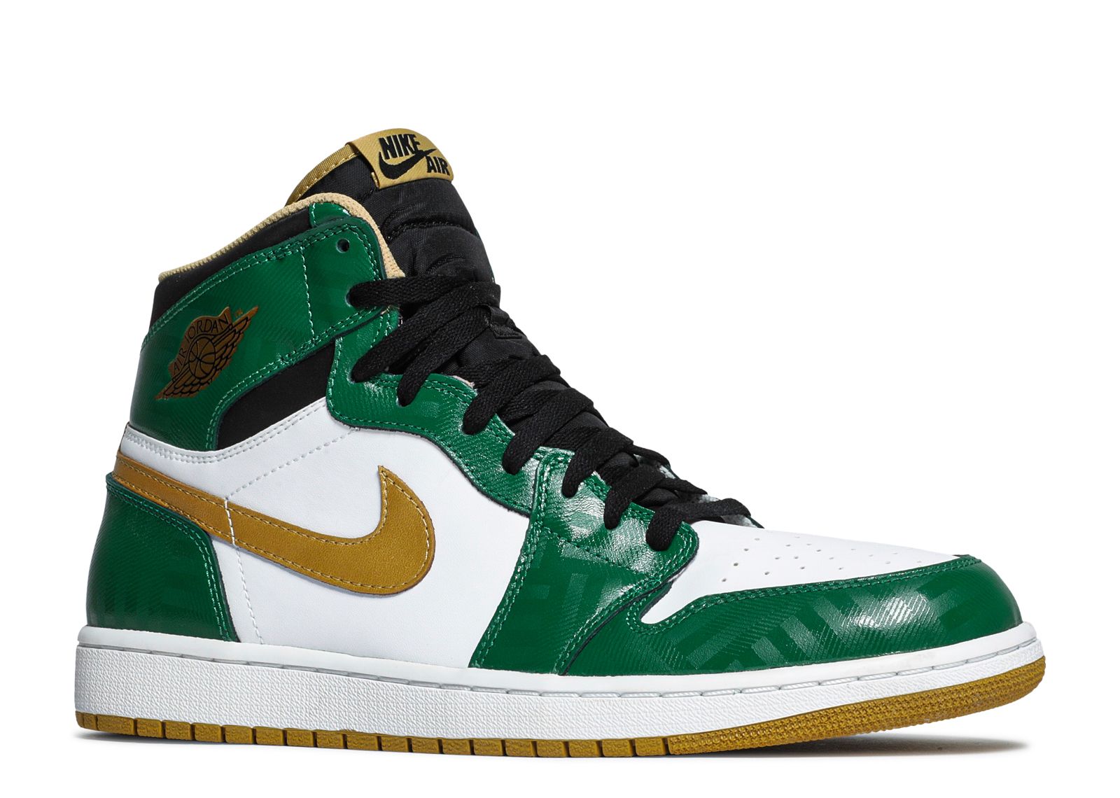 green and gold air jordan 1