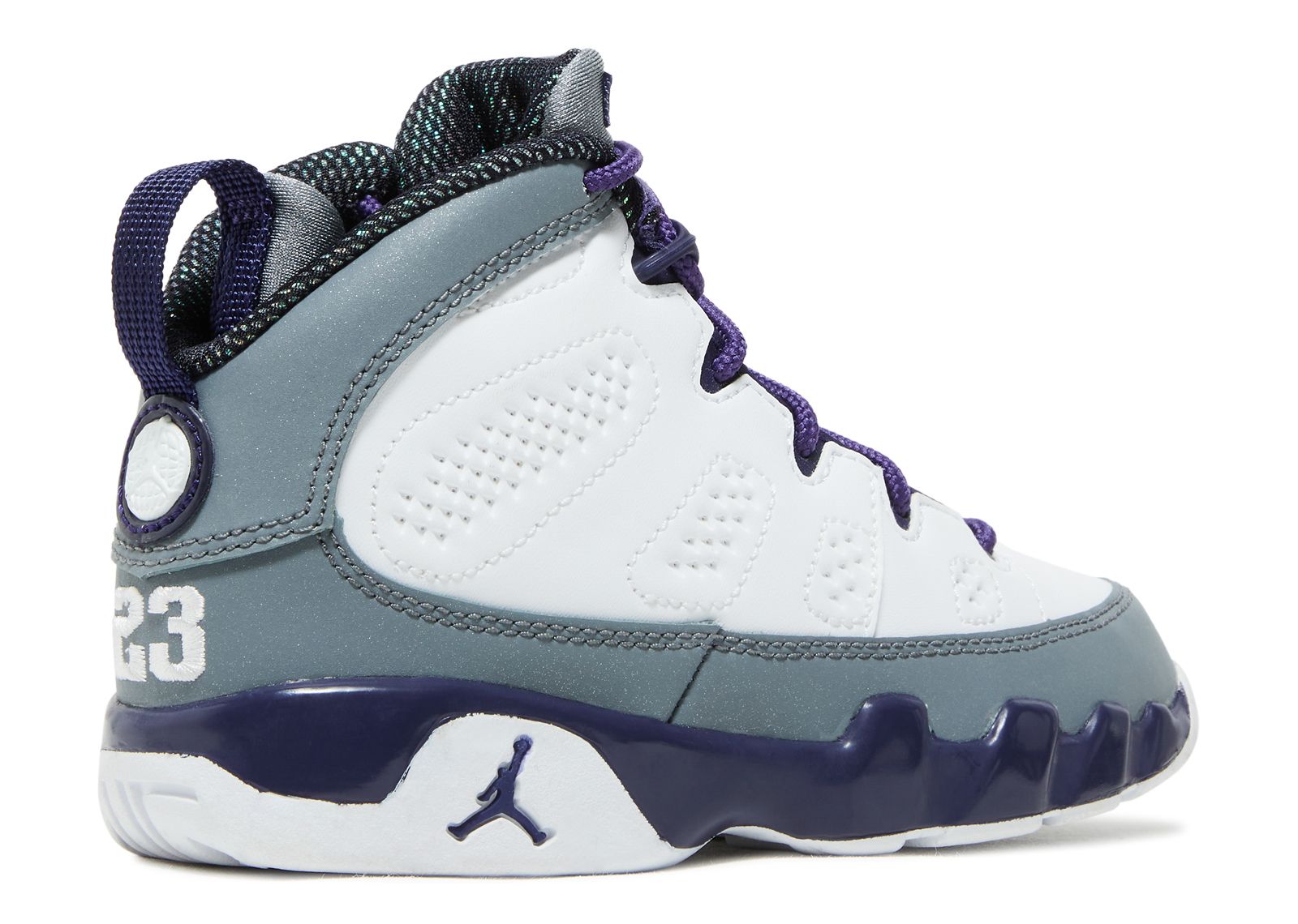 purple jordans 9