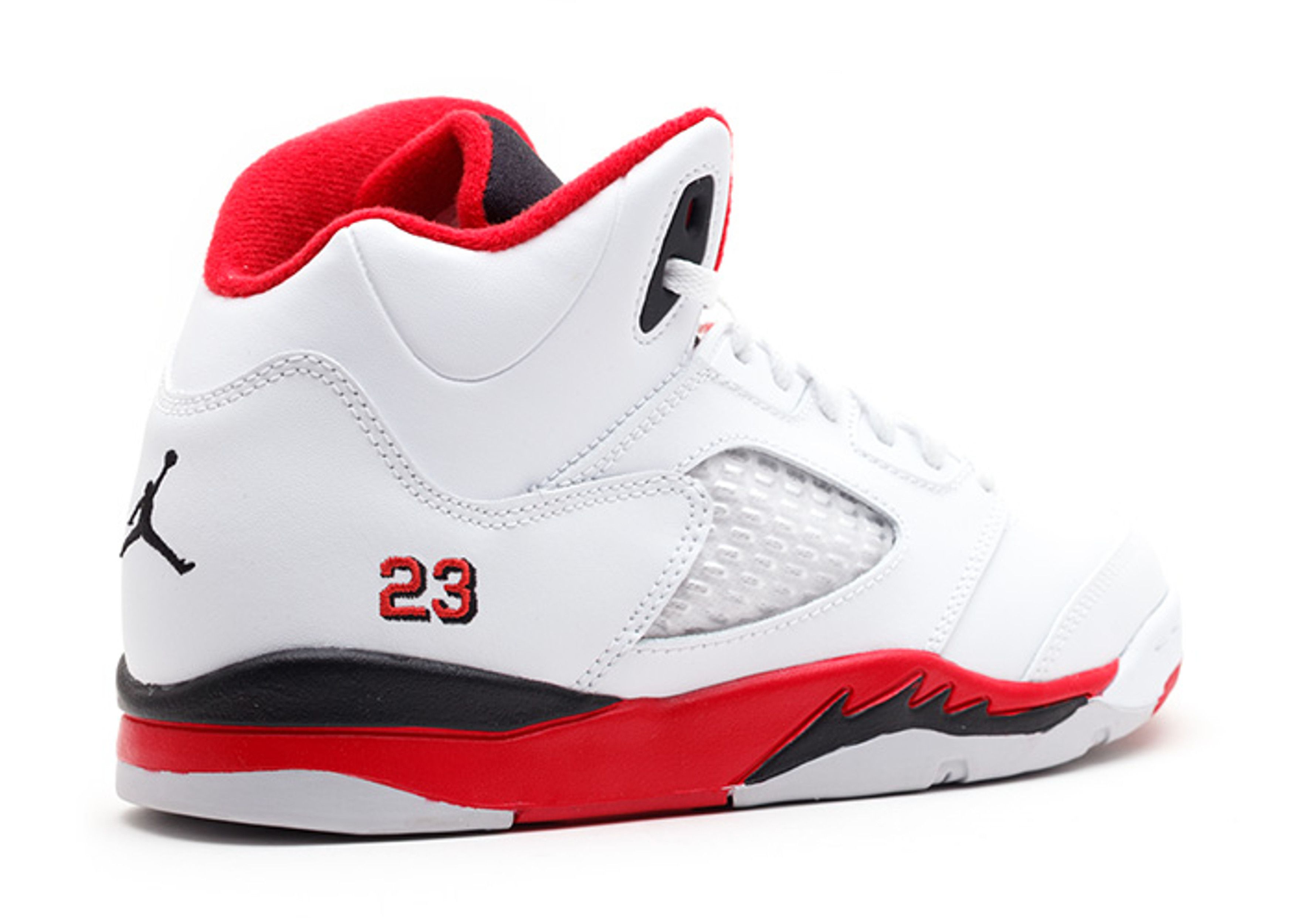 Jordan 5 Retro PS 2013 - Air Jordan - 440889 120 - white/fire red 