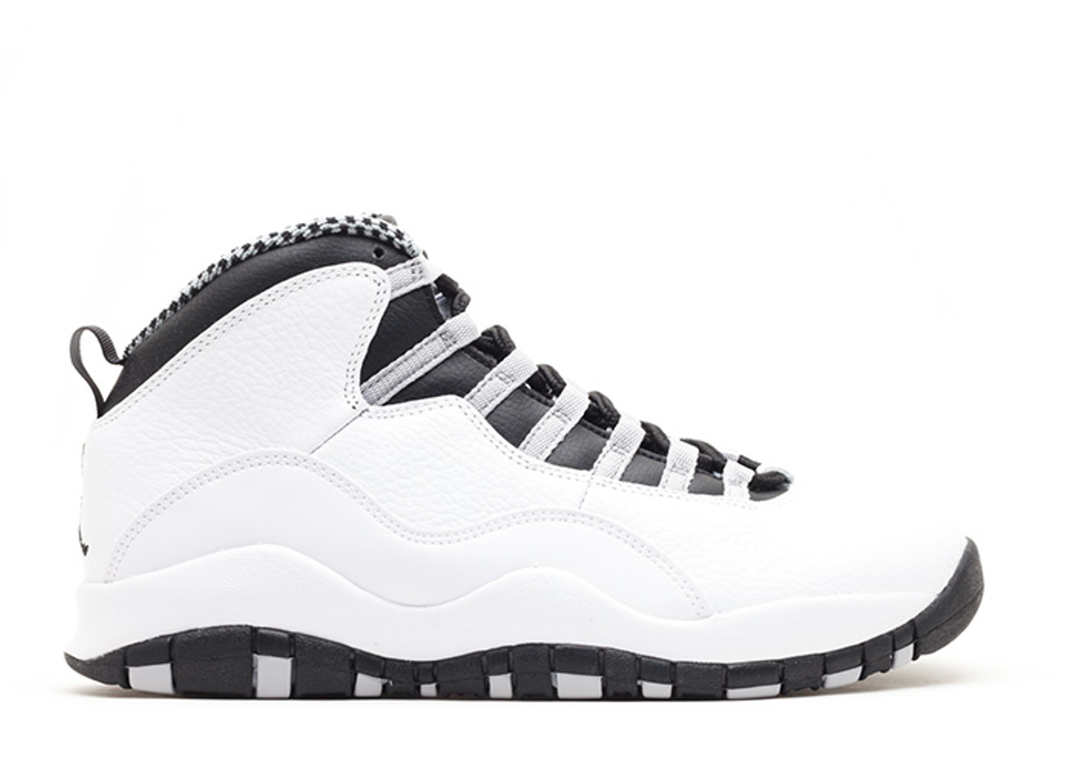 Air Jordan 10 Retro 'Steel' 2013 - Air Jordan - 310805 103 - white/blck-lt  stl gry-vrsty rd | Flight Club